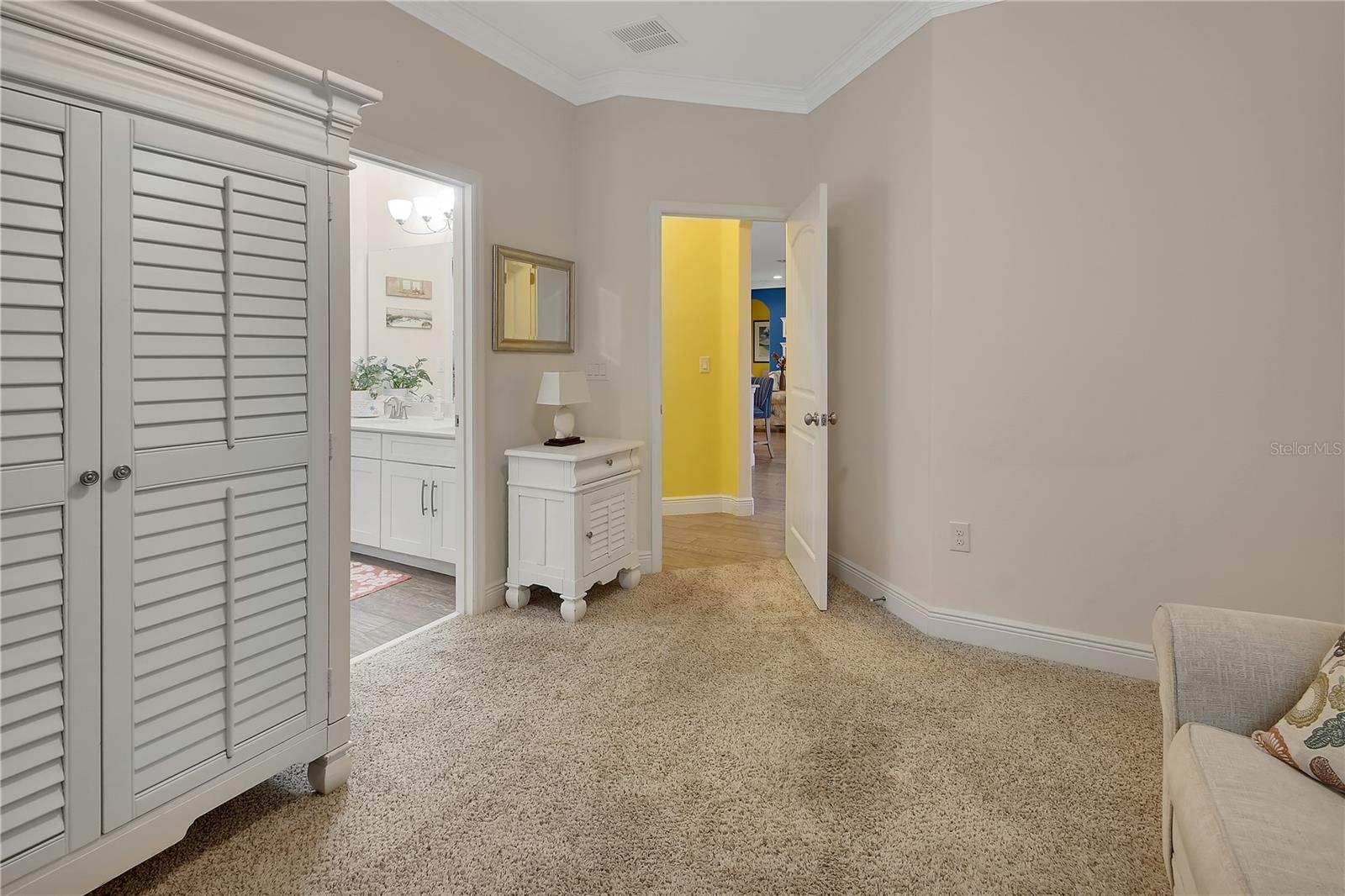 Bedroom 3 has entrance to Jack & Jill bath