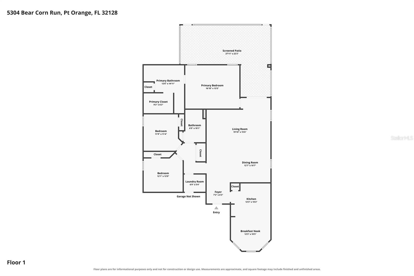 5304 BEAR CORN RUN, Port Orange, FL 32128