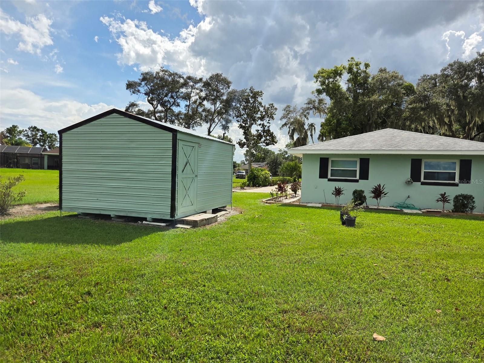 Rear view of the property