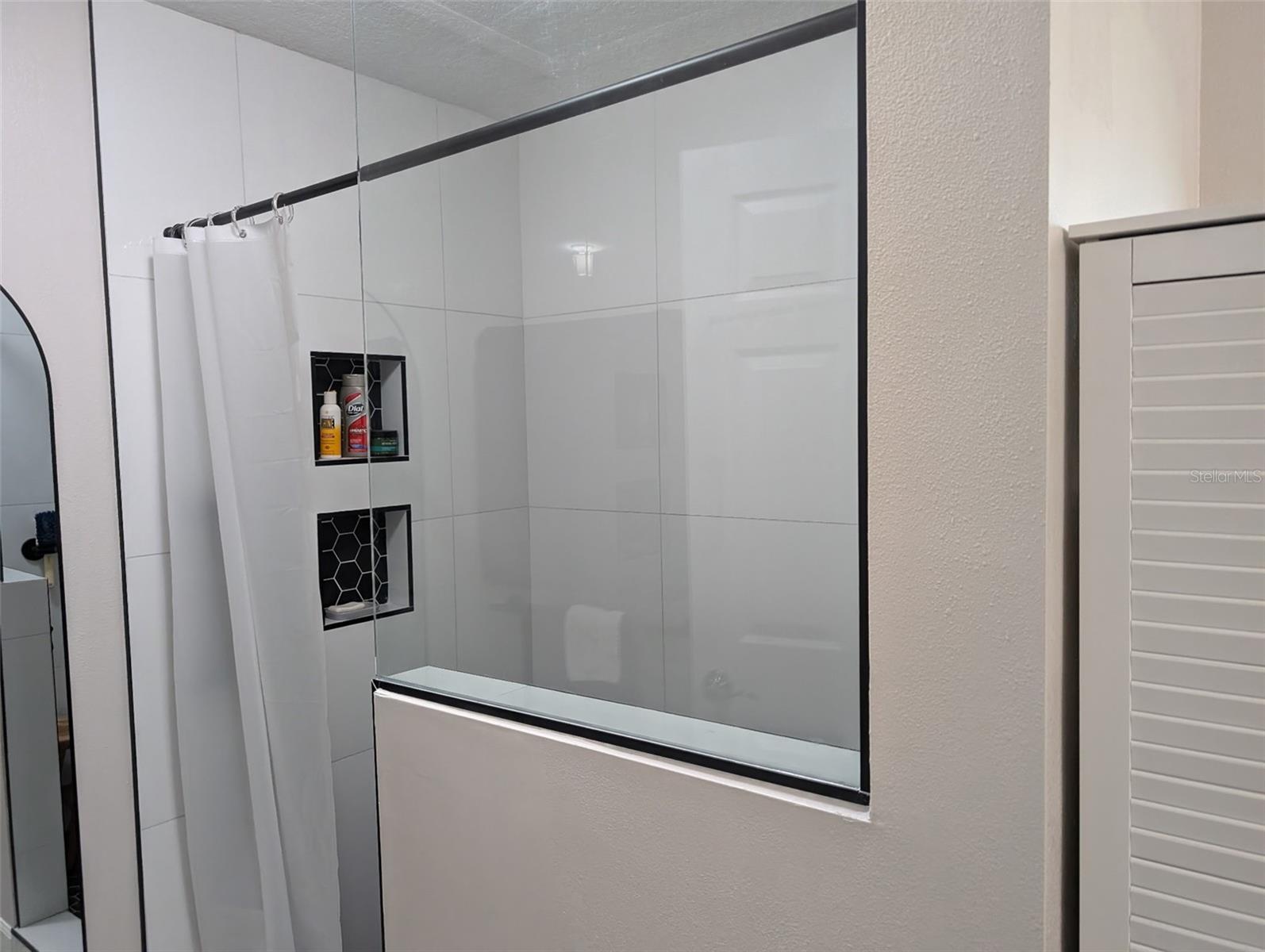 Primary bath updated shower