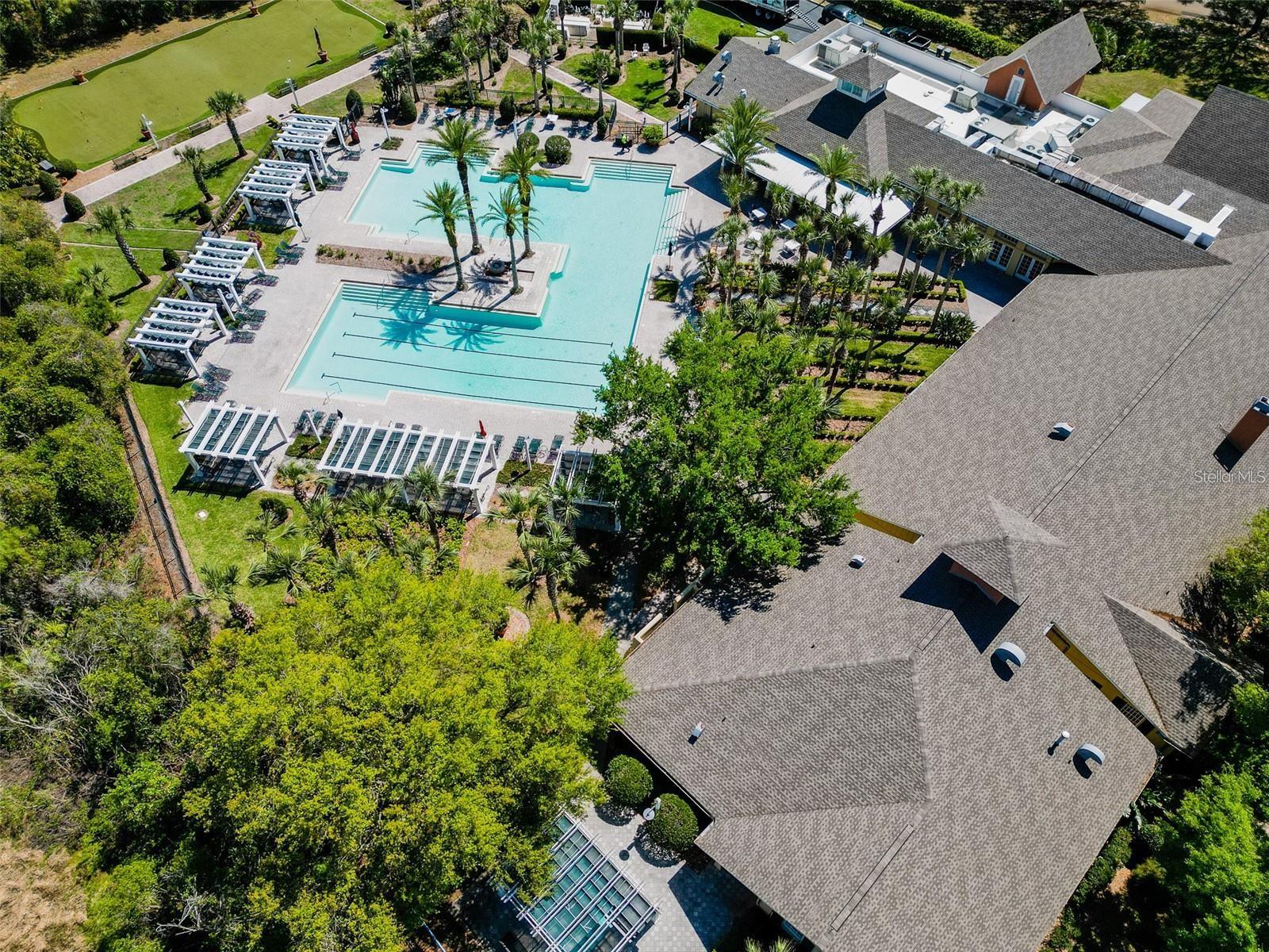 Community Resort style heated pool & spa