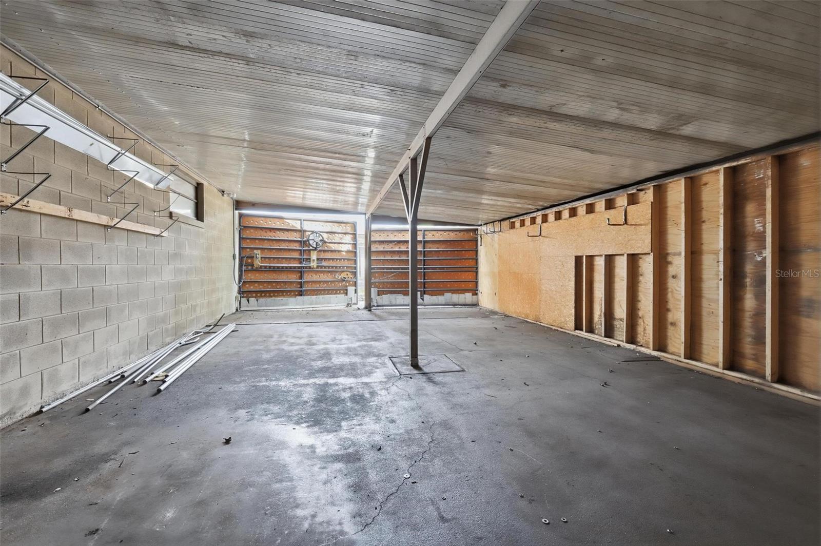 Rear Attached Shed