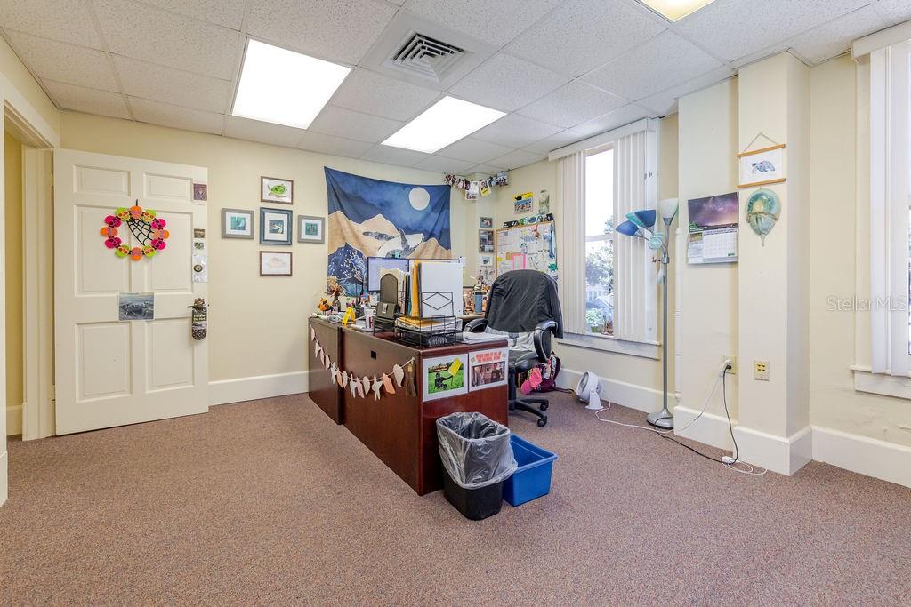 Second floor office.
