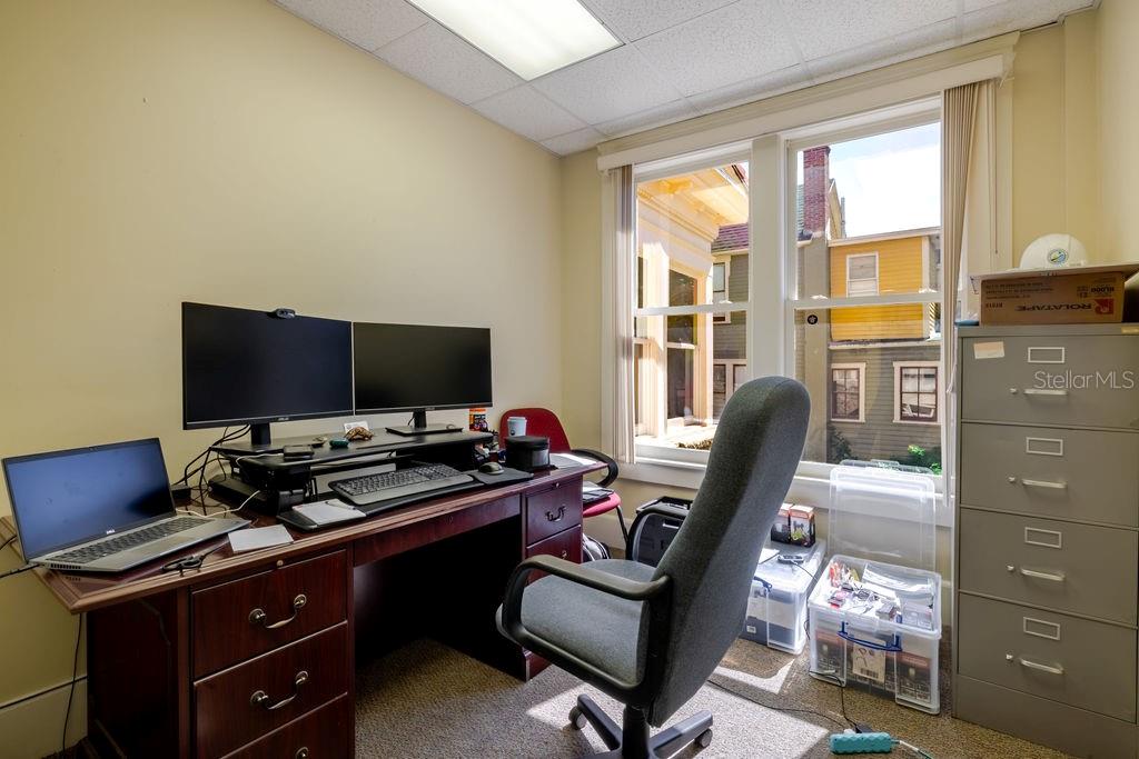First floor office.