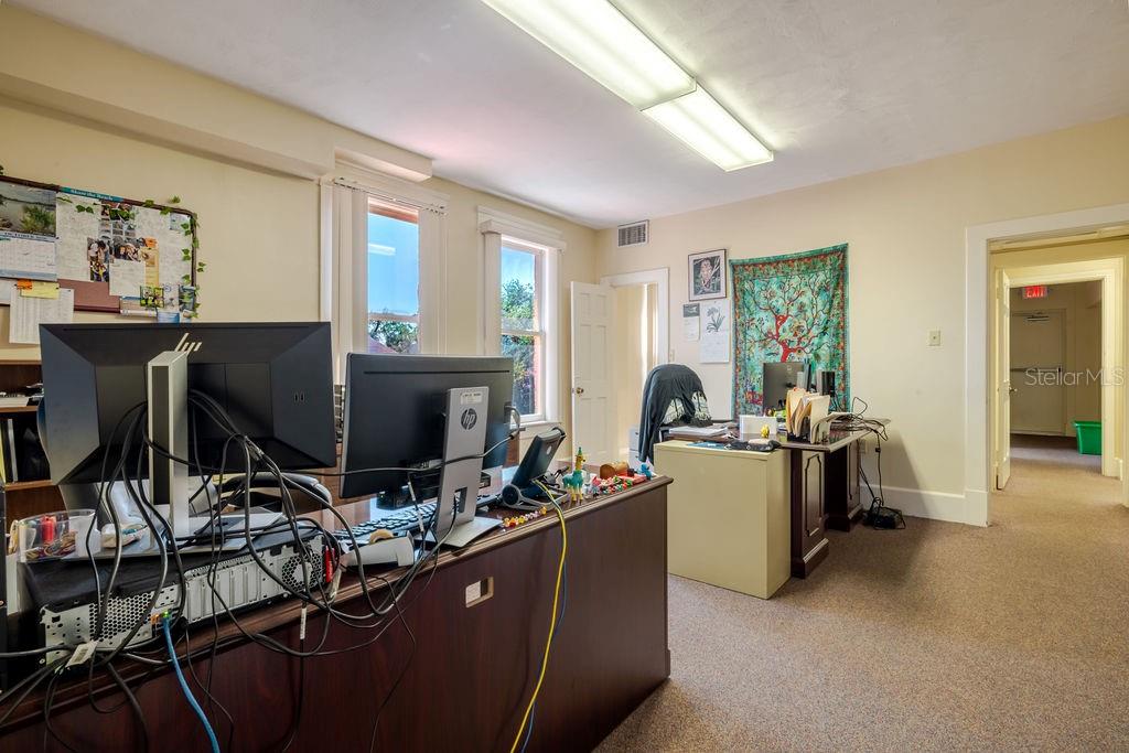 Second floor office and previous bedroom.