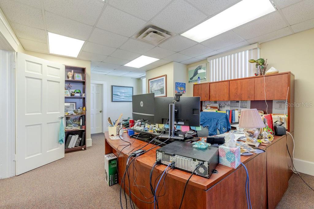 Second floor office and previous bedroom.