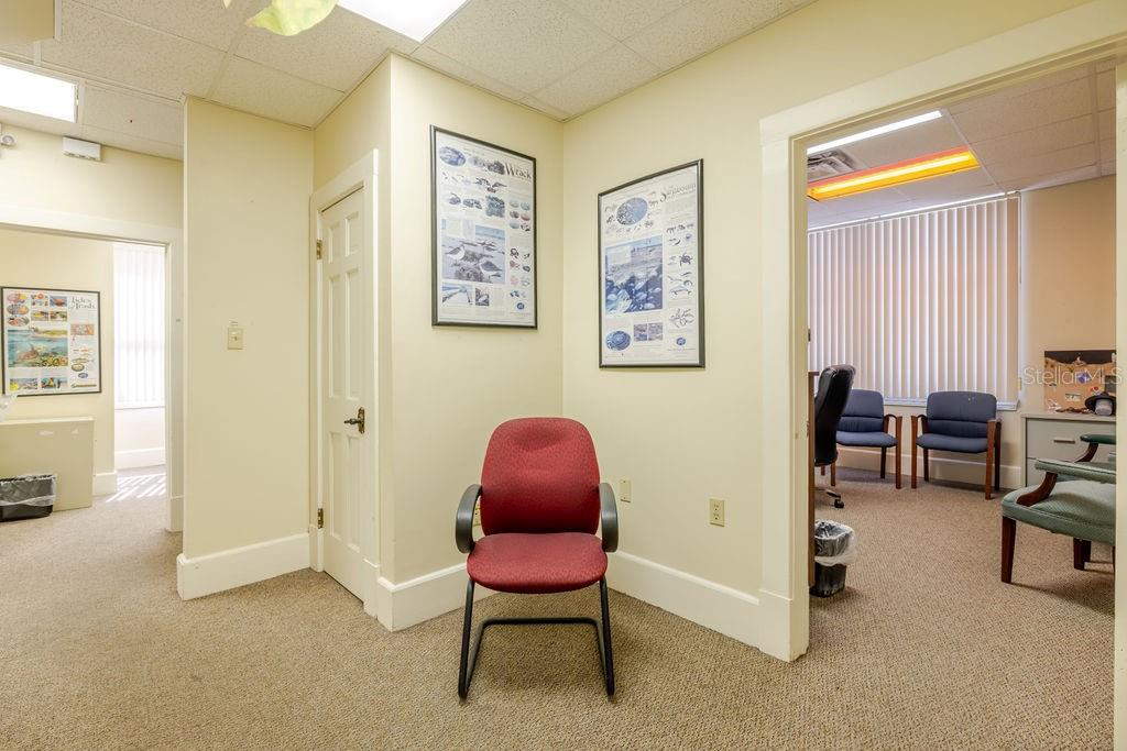 First floor back foyer.