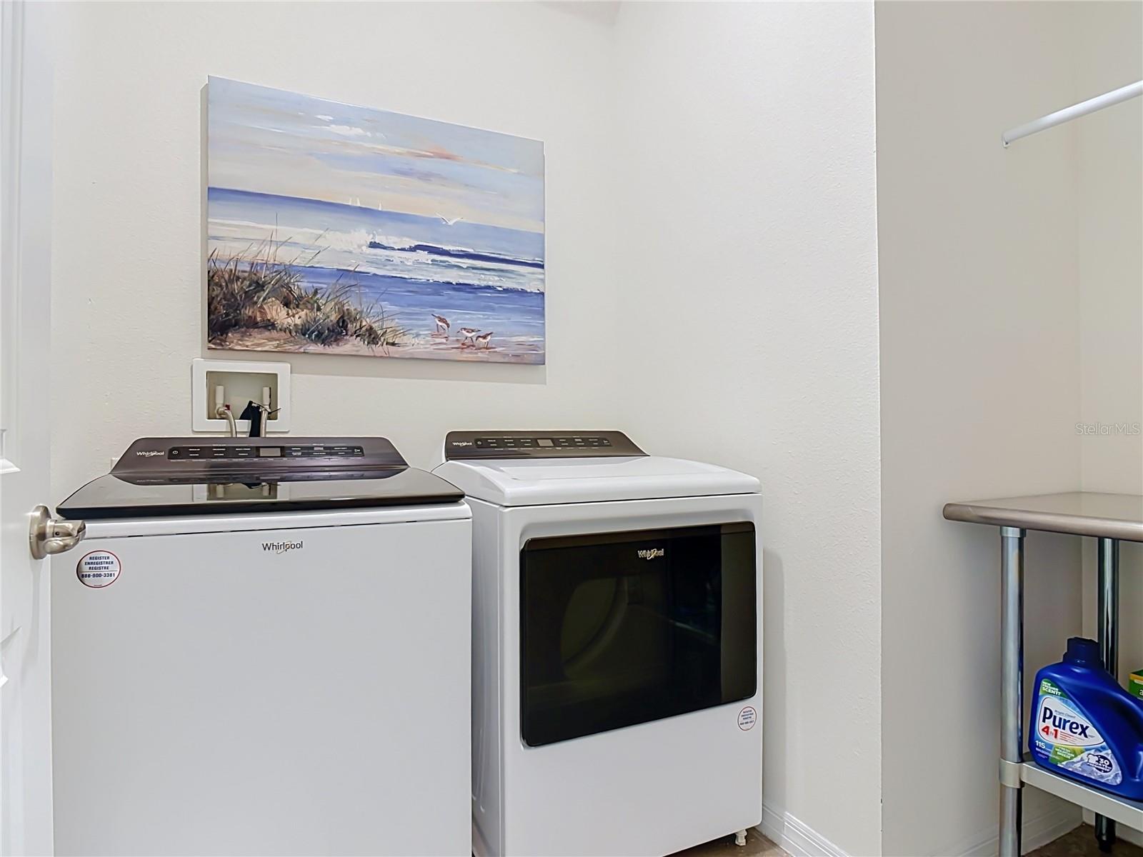 Laundry Room with washer and Dryer