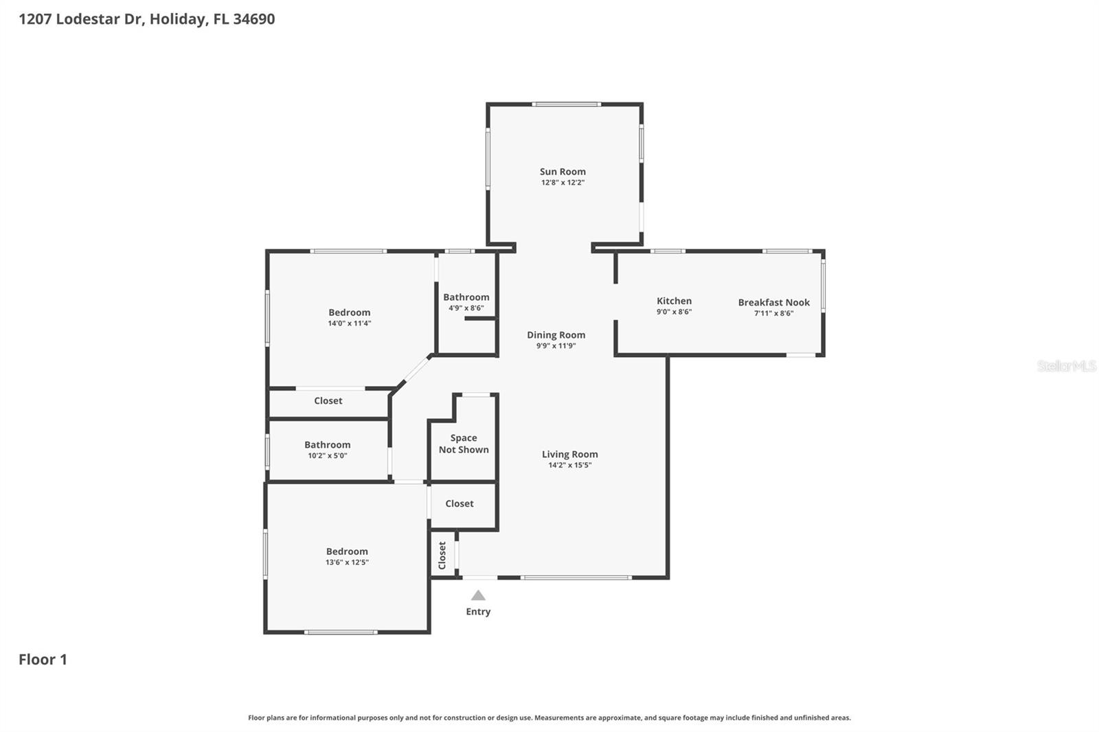 1207 LODESTAR DRIVE, Holiday, FL 34690 1207 LODESTAR DRIVE, Holiday, FL 34690