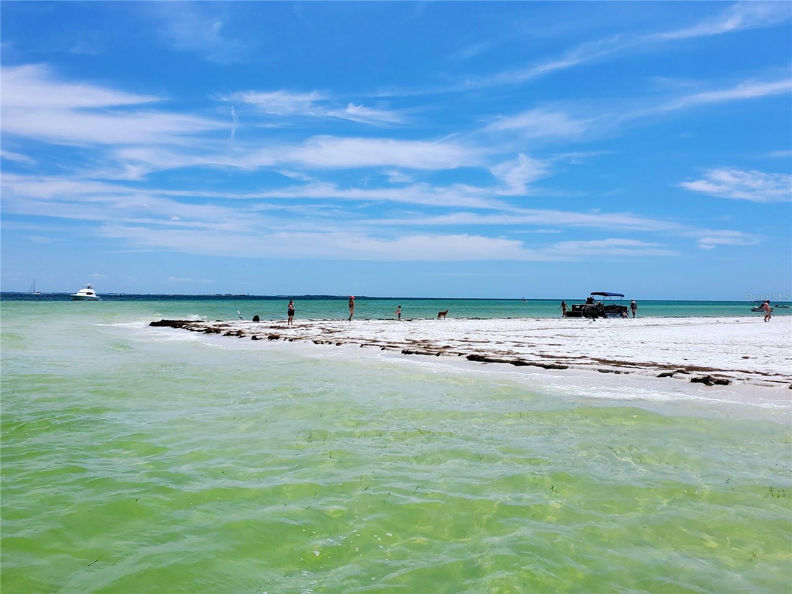 Nearby Sandbar