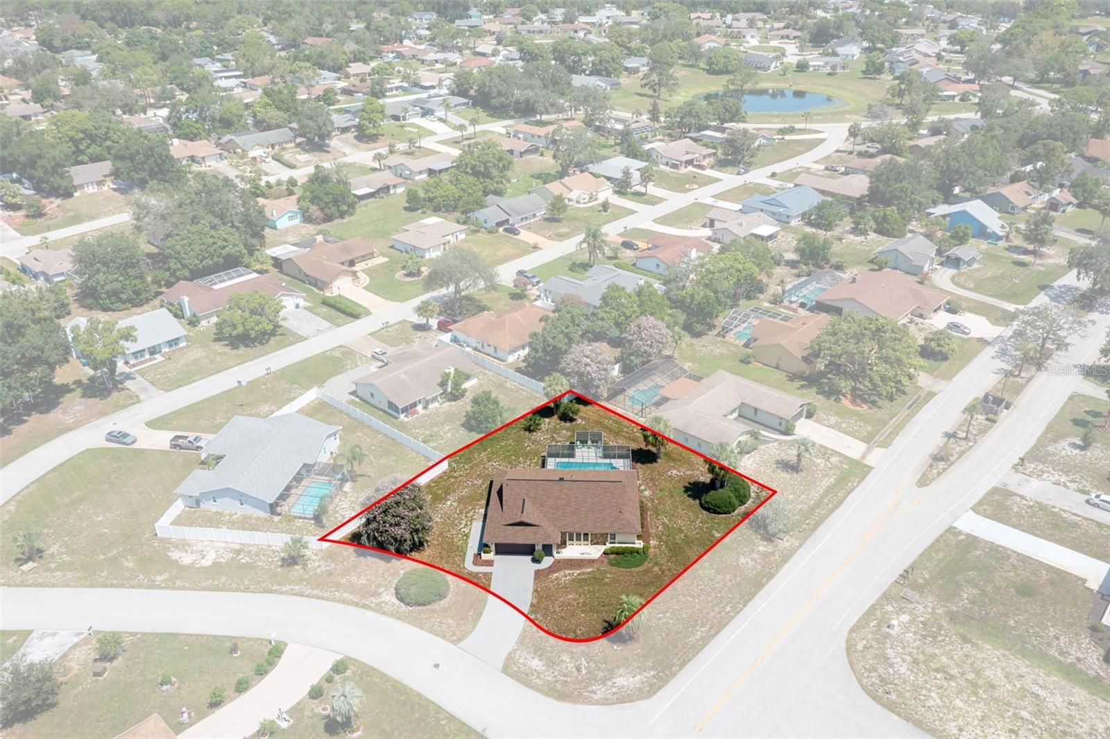 Outline of the property