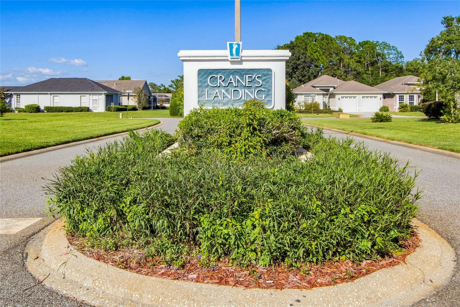 Crane's Landing Entrance