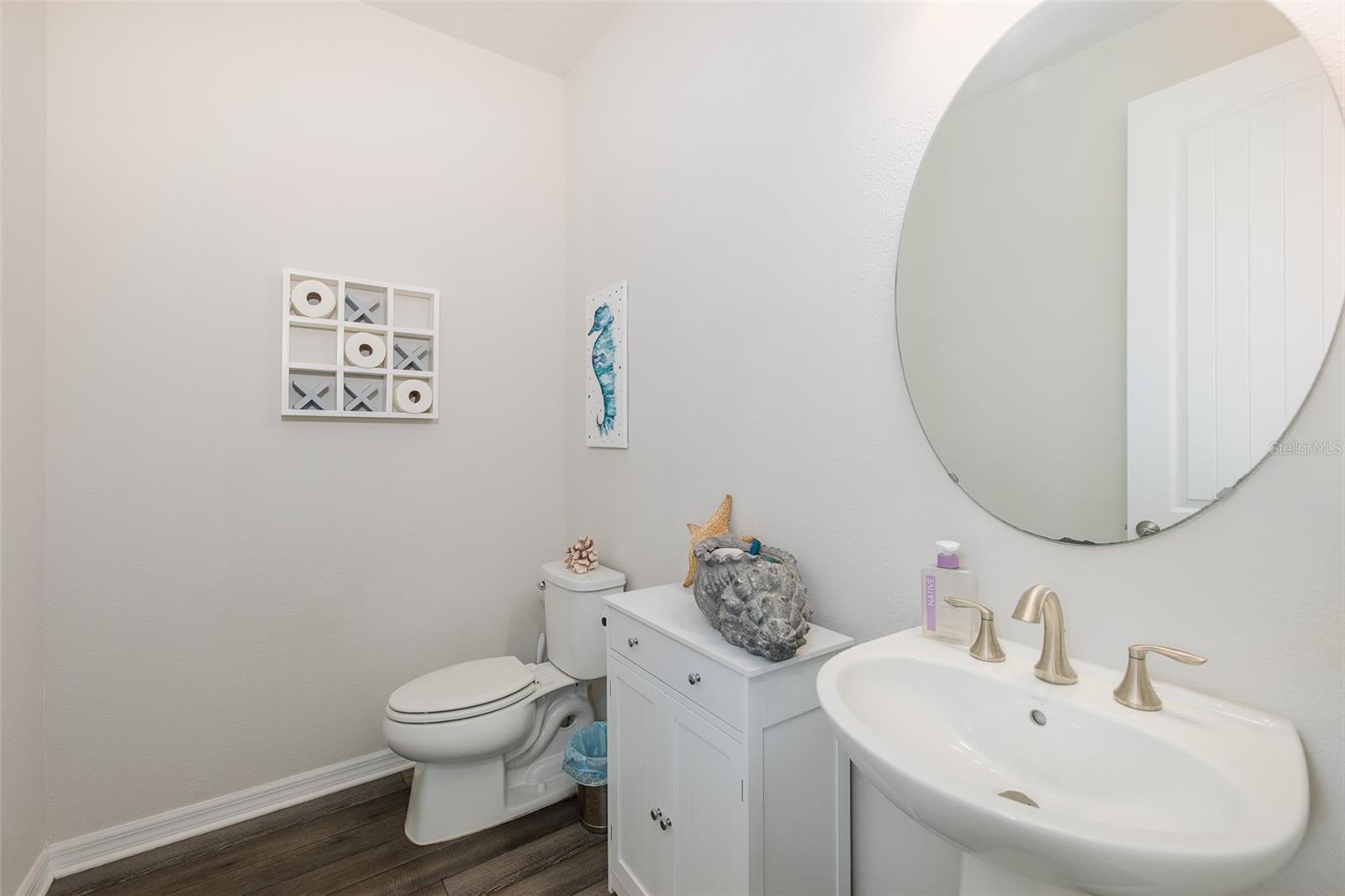 Half bath downstairs