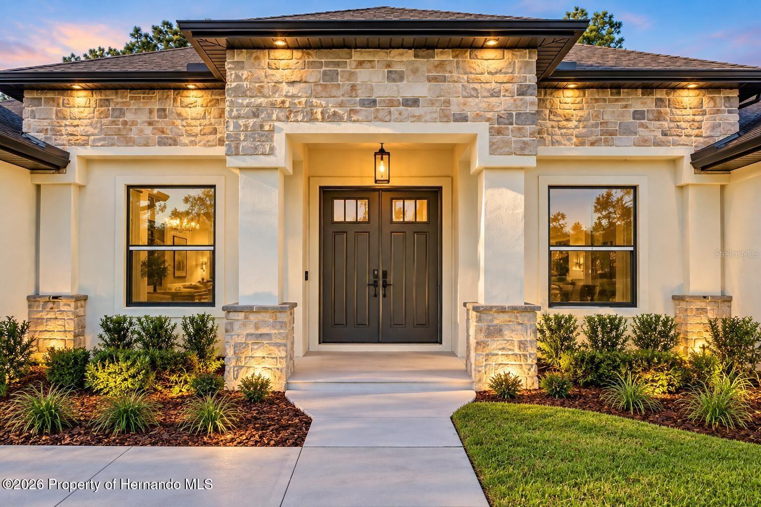 stone accents