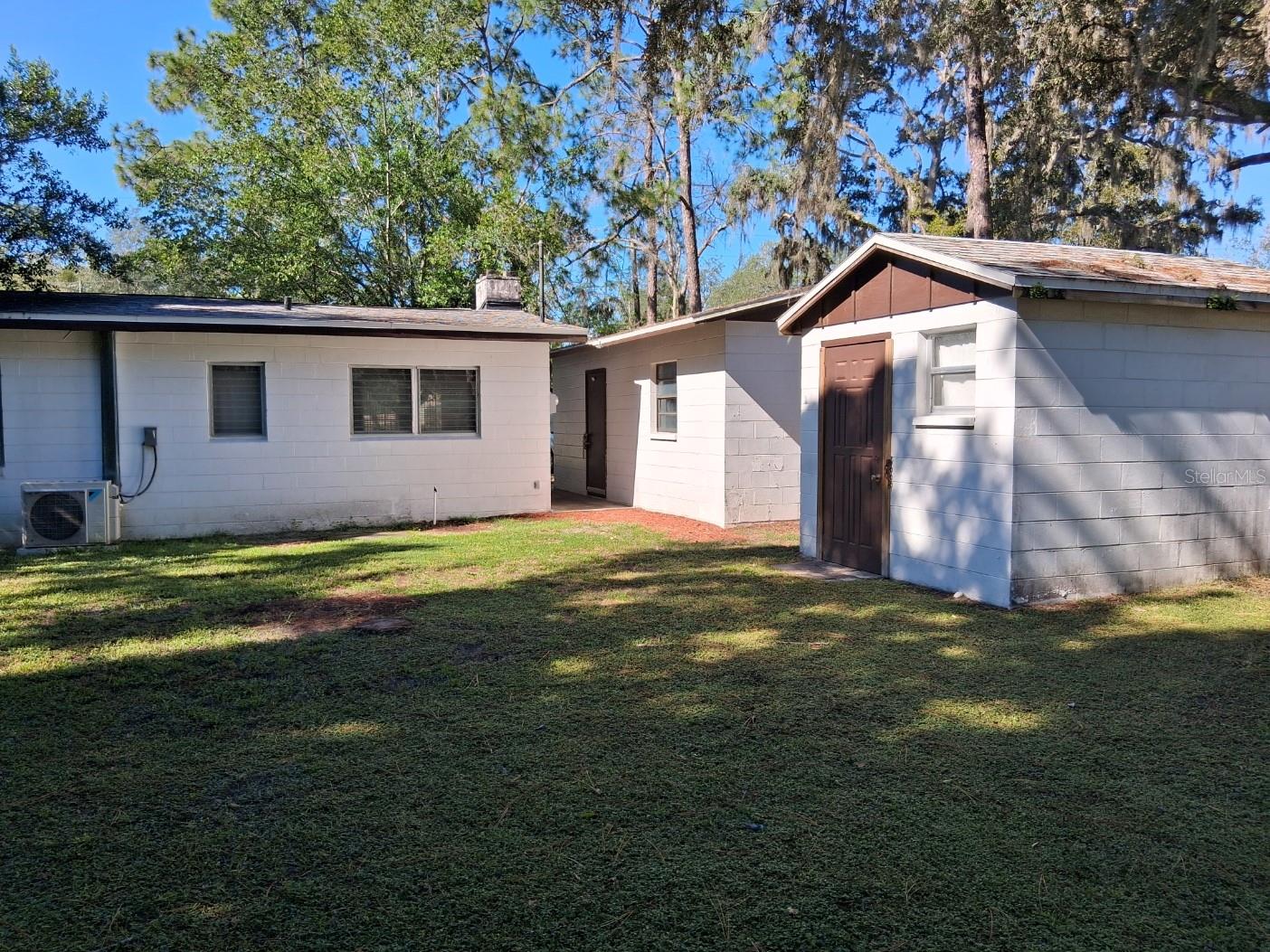 Rear of house & shed
