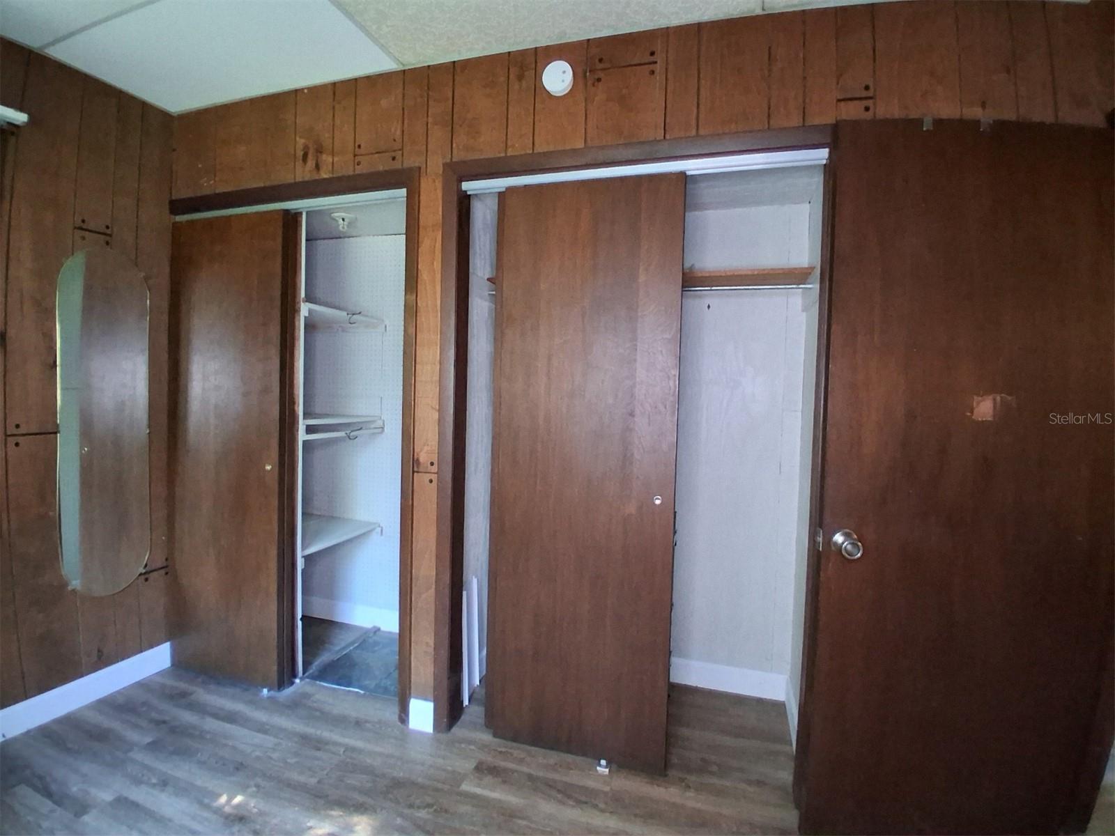 Bedroom closets