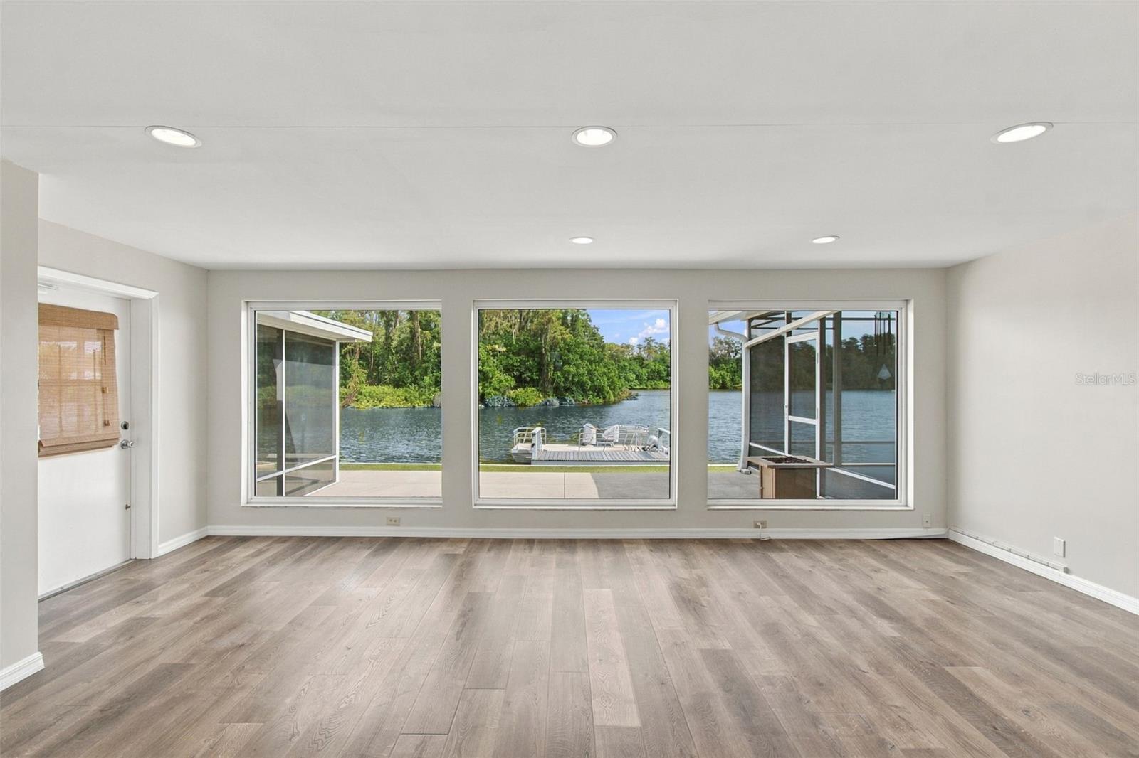 Family Room with incredible view