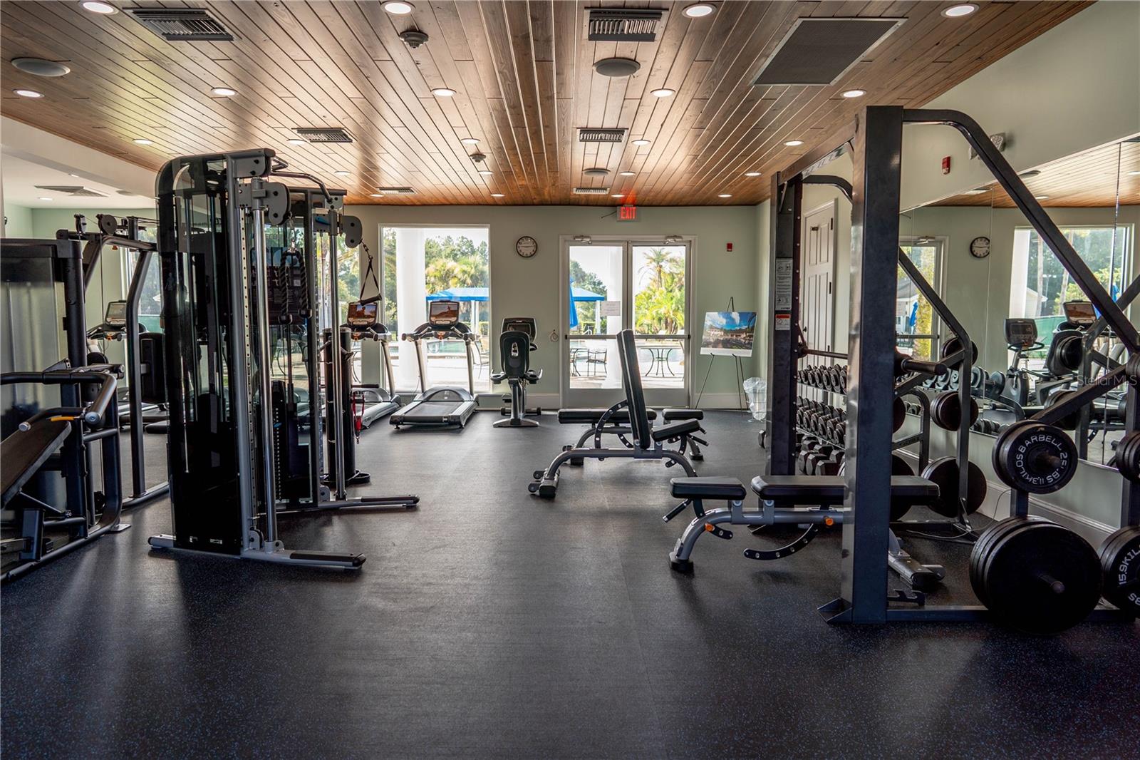 fitness center