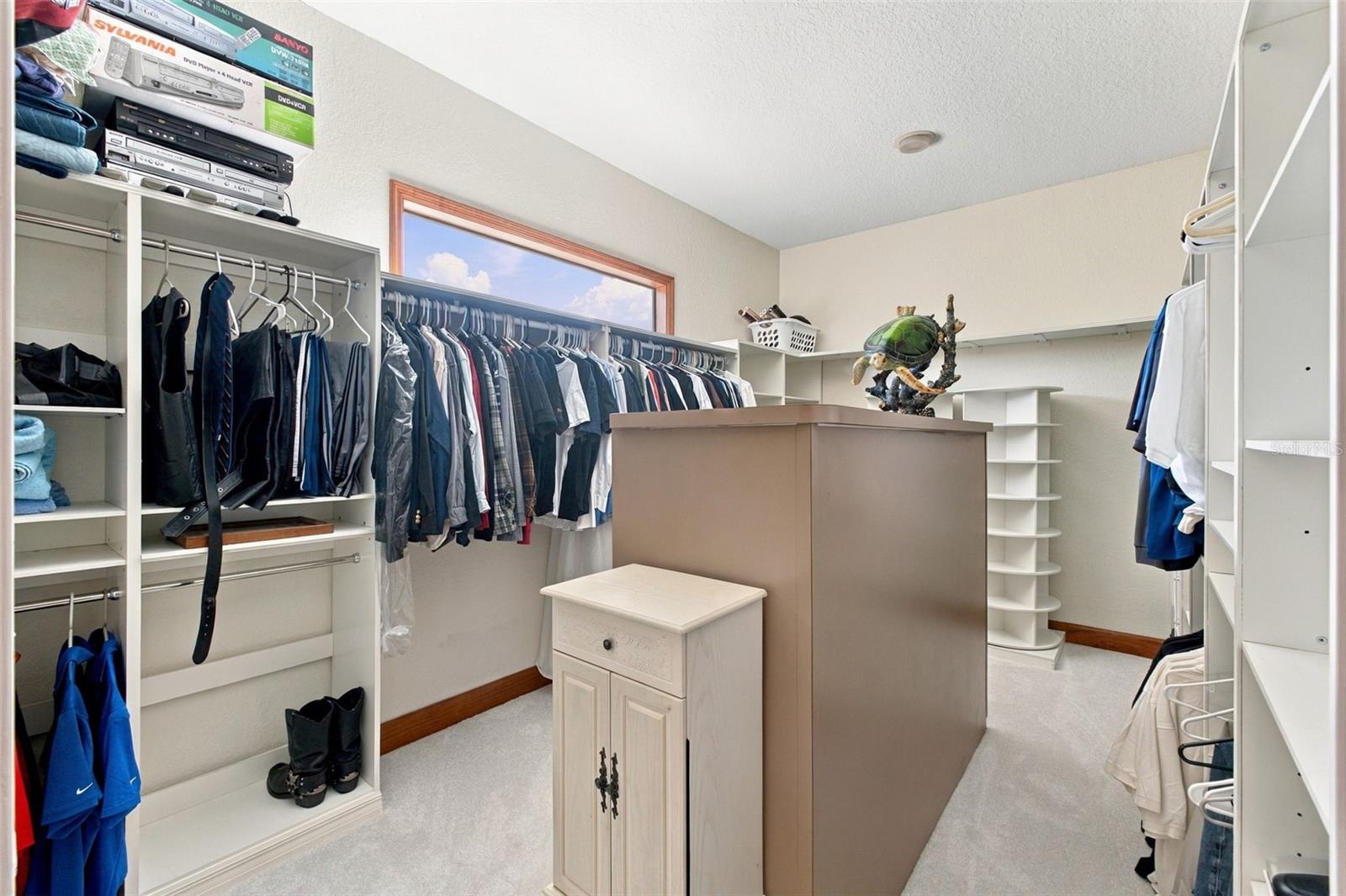 PRIMARY CLOSET