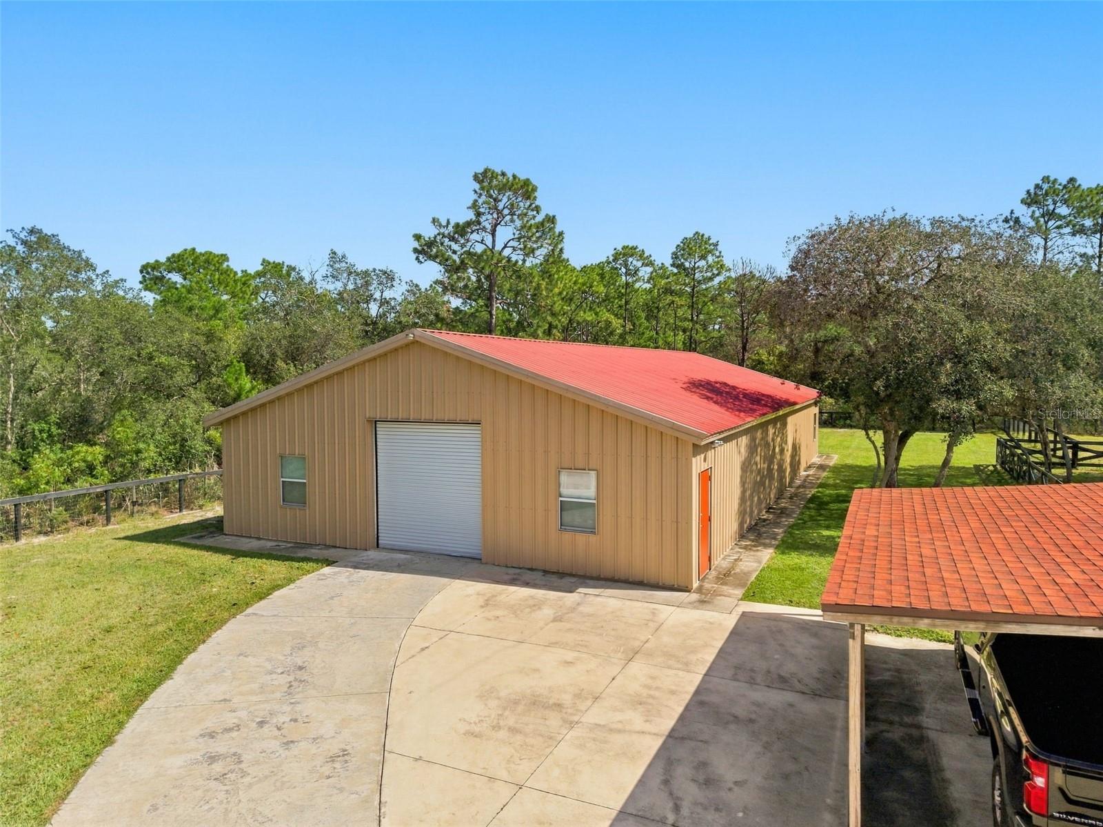 40 X 80 DETACHED GARAGE/WORKSHOP 40 X 80 DETACHED GARAGE/WORKSHOP