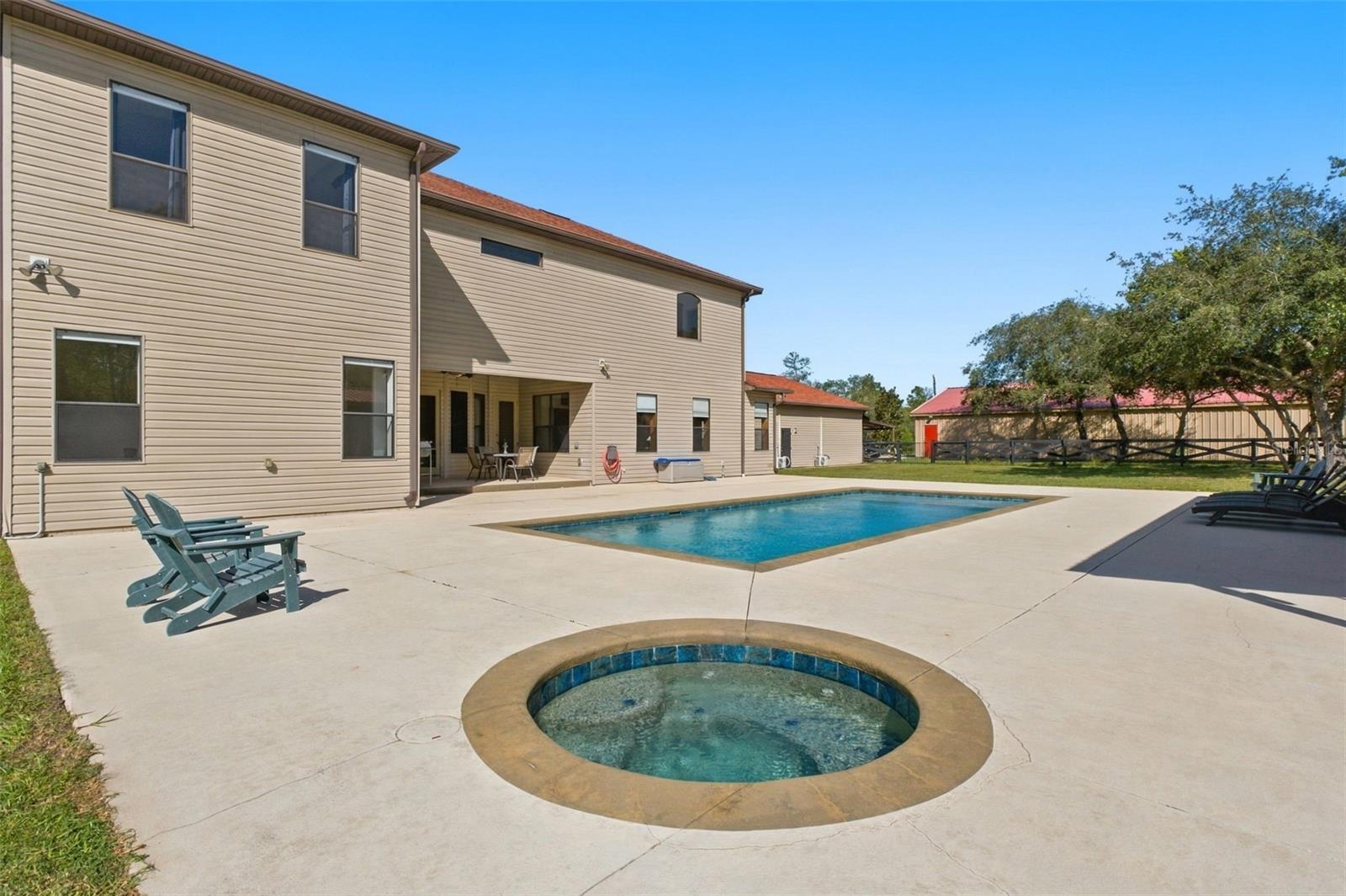 POOL AND SPA