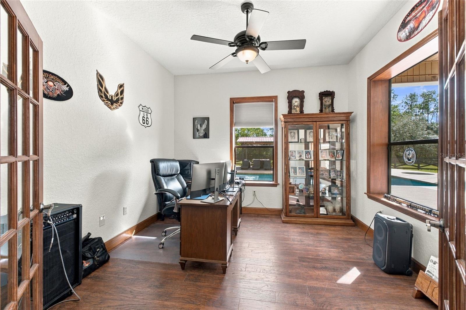 HOME OFFICE OFF OF KITCHEN