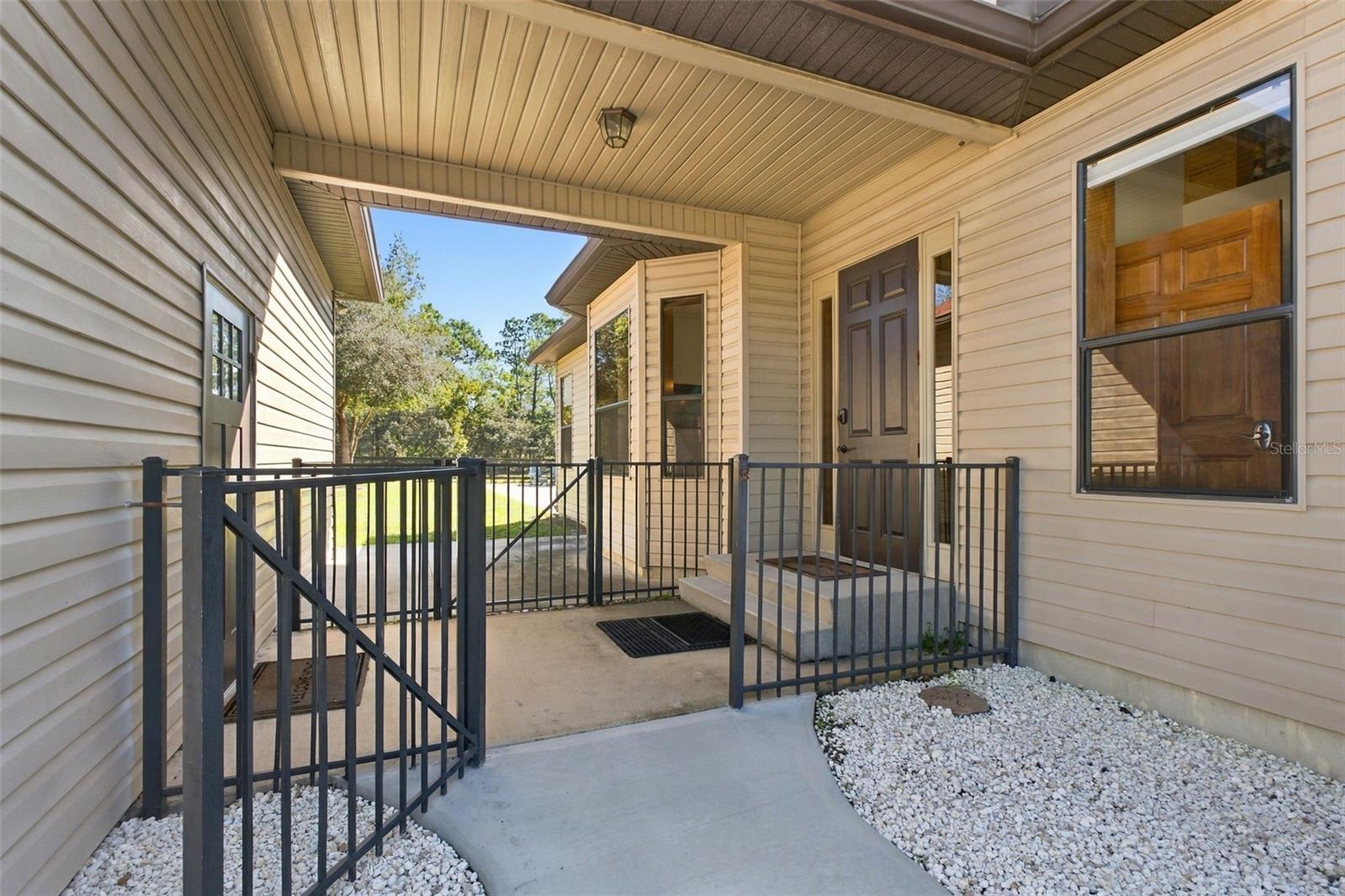 BREEZEWAY TO GARAGE
