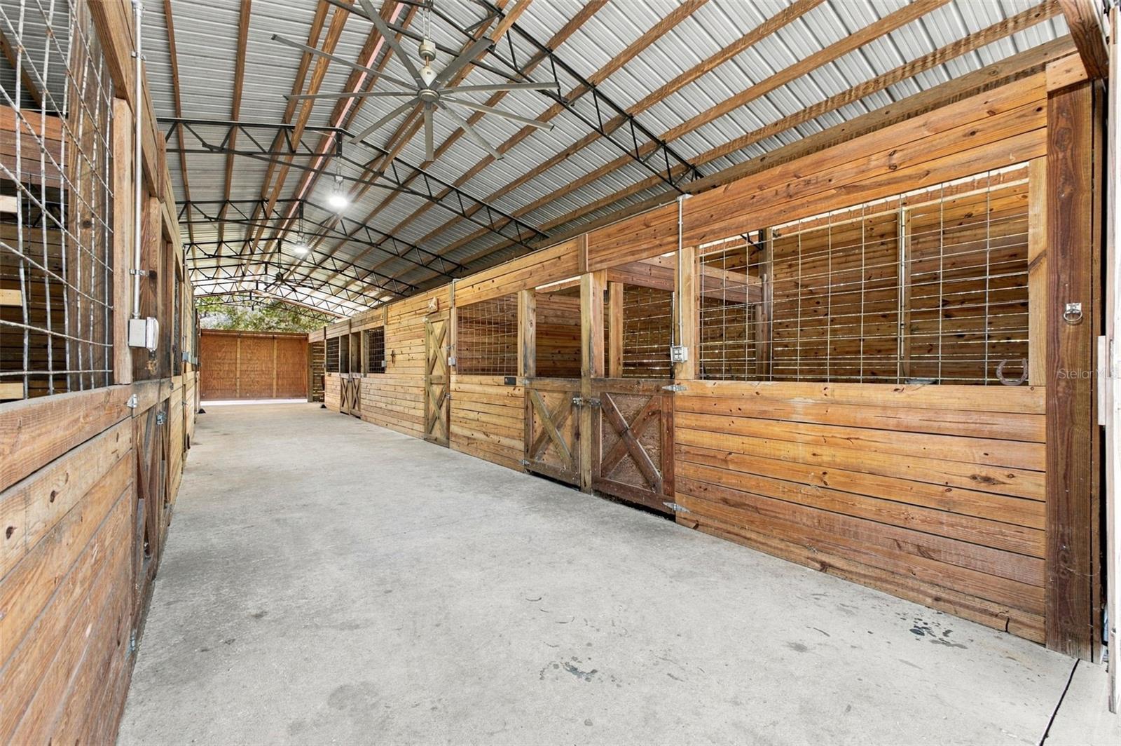 12 X 12 STALLS