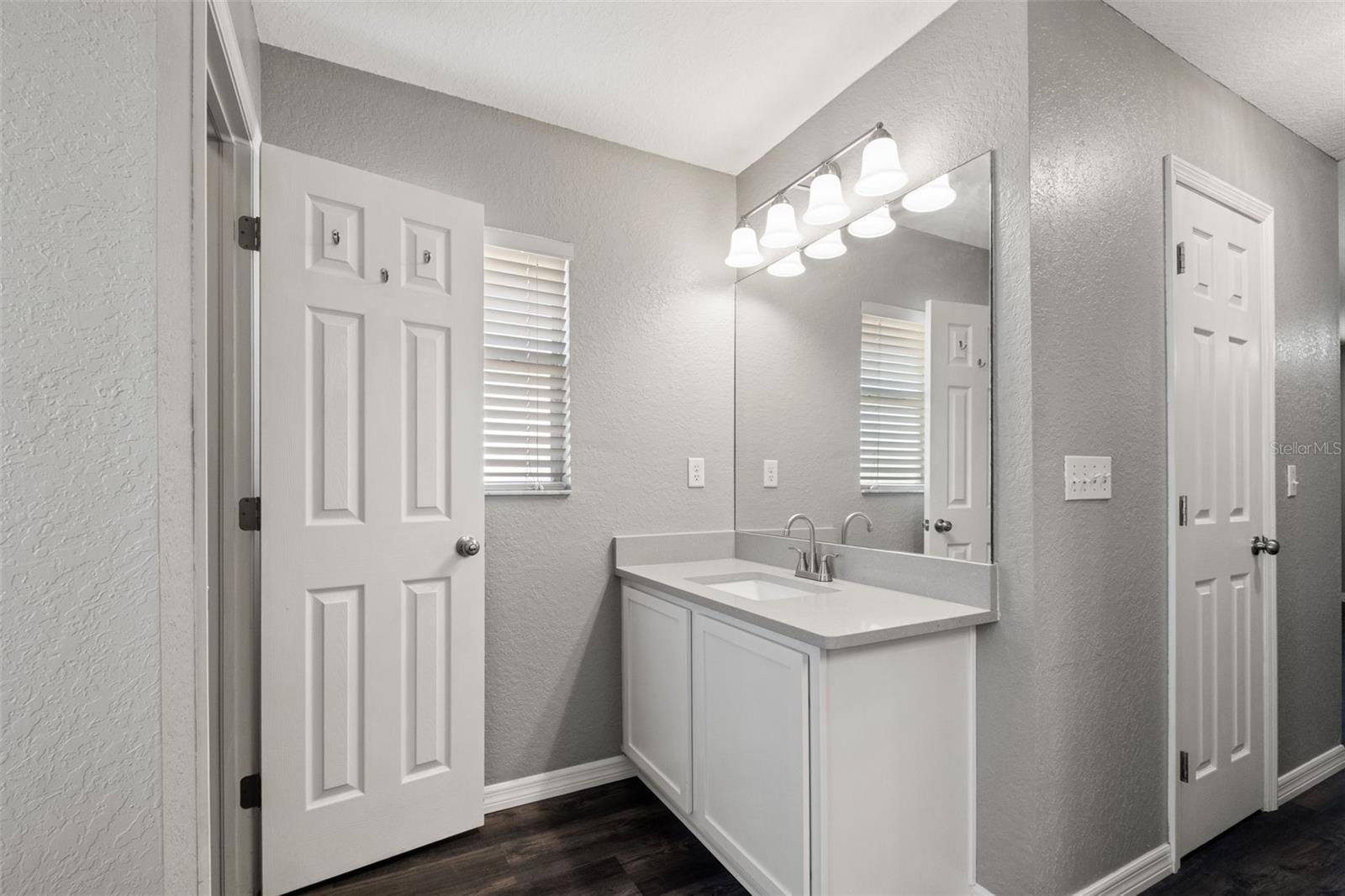 Ensuite Bathroom with Dual Vanities