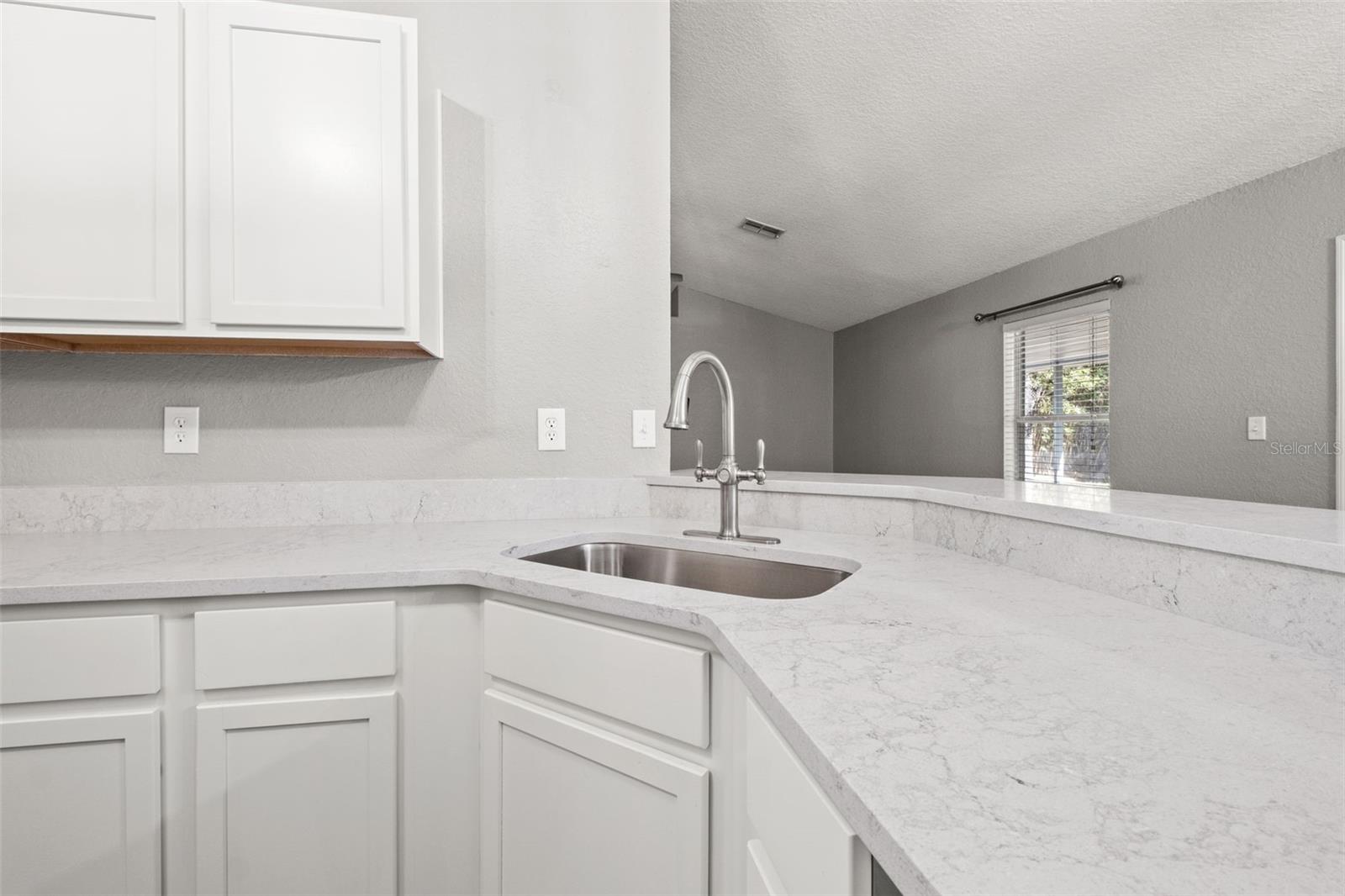 Kitchen with Quartz Countertops