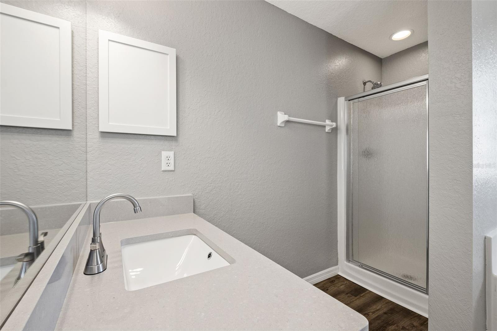 Ensuite Bathroom with Dual Vanities