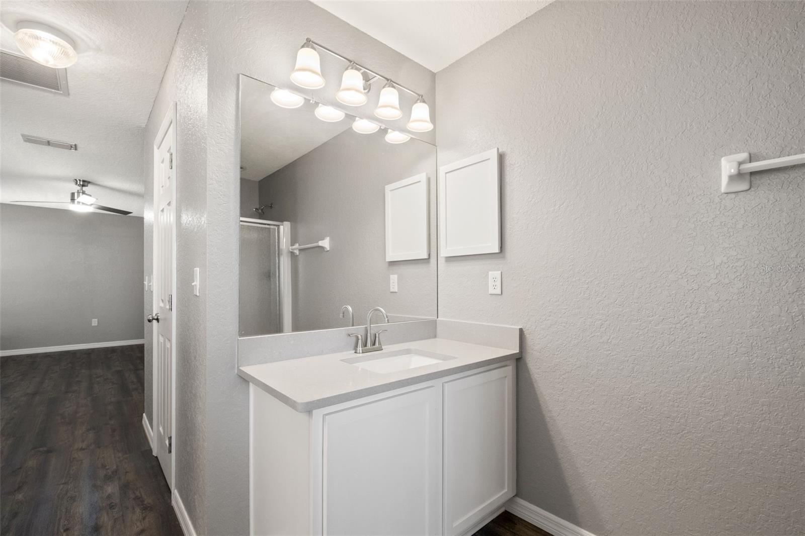 Ensuite Bathroom with Dual Vanities