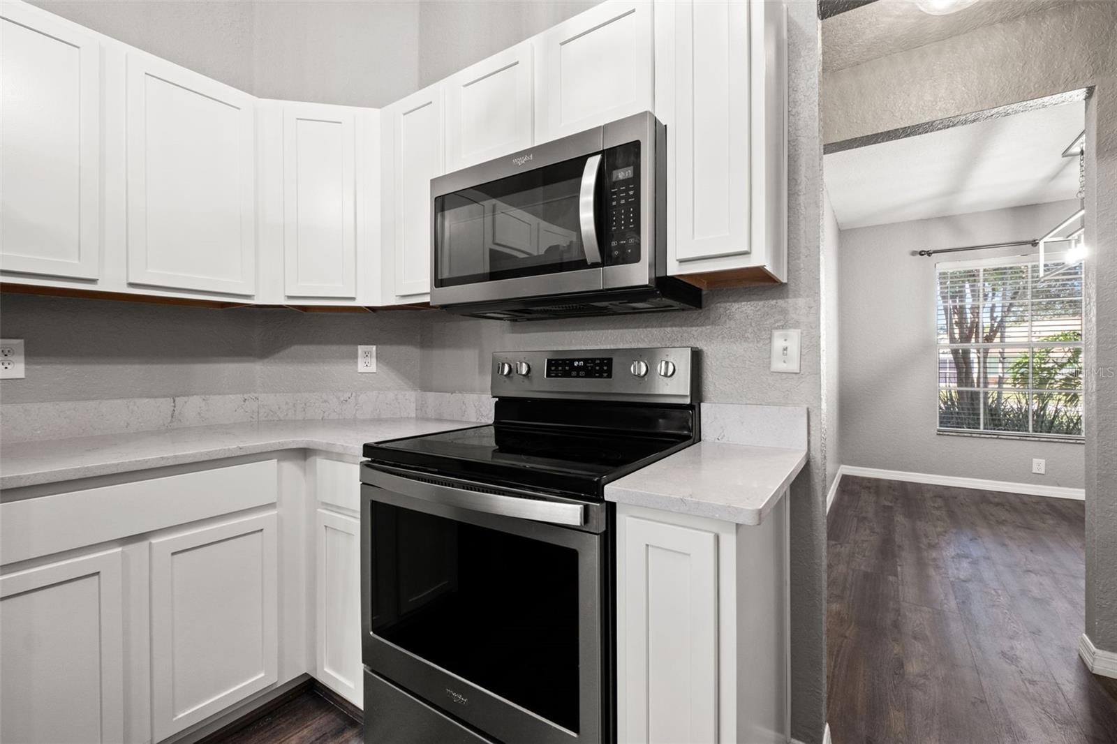 Kitchen with Quartz Countertops