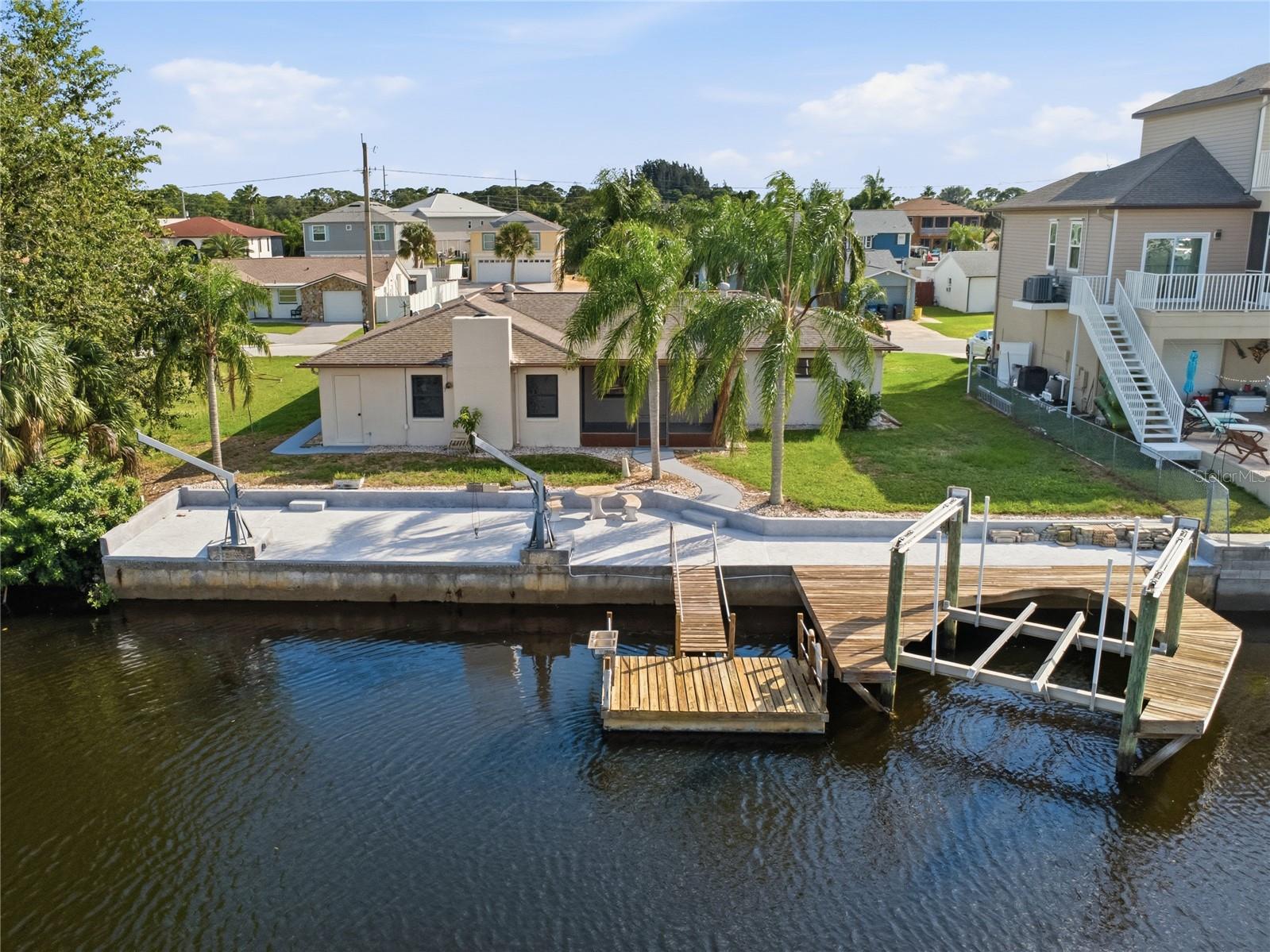 CANAL & BACK OF HOME
