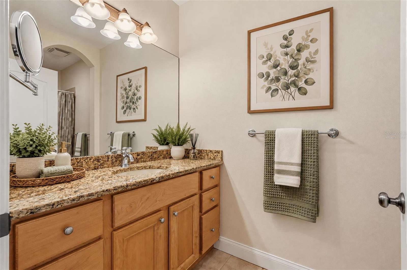Virtually Staged Spare Bath 1 2nd Floor