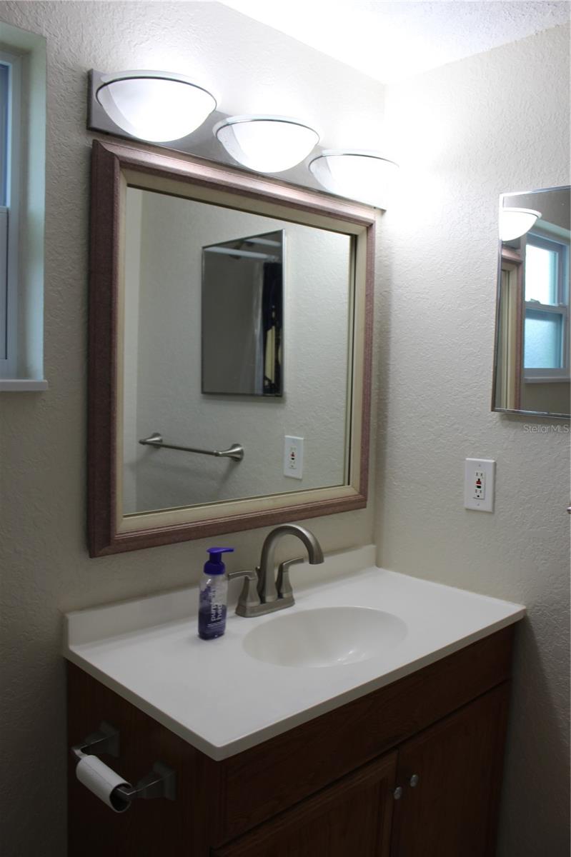 Vanity in Bathroom
