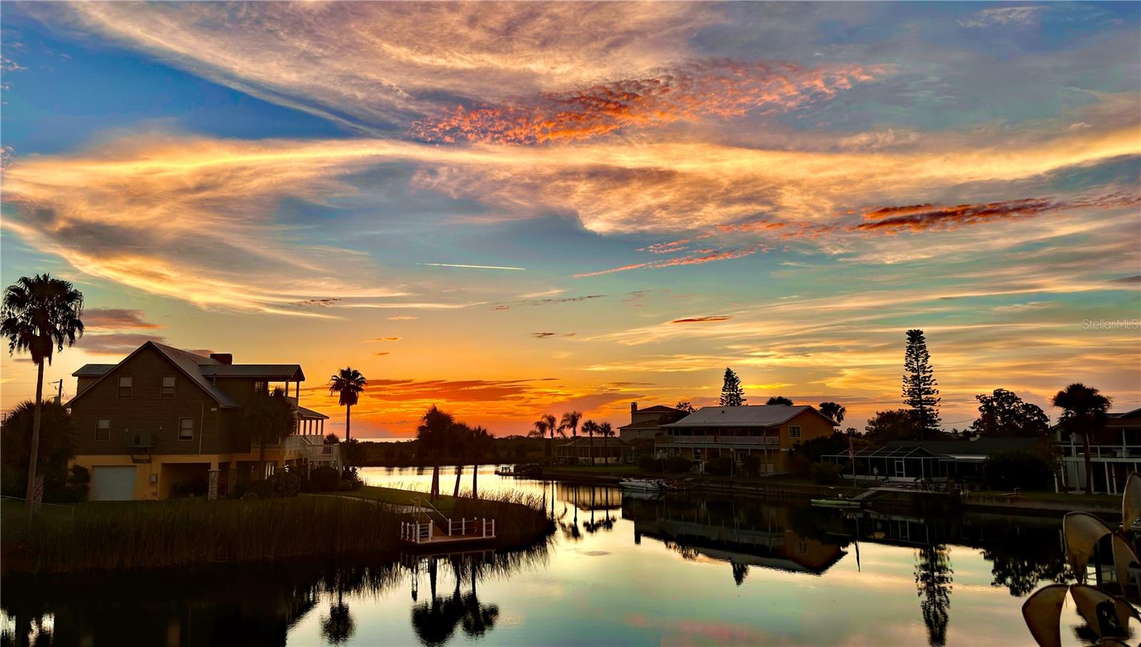 Professional photo of actual sunset from back deck Professional photo of actual sunset from back deck