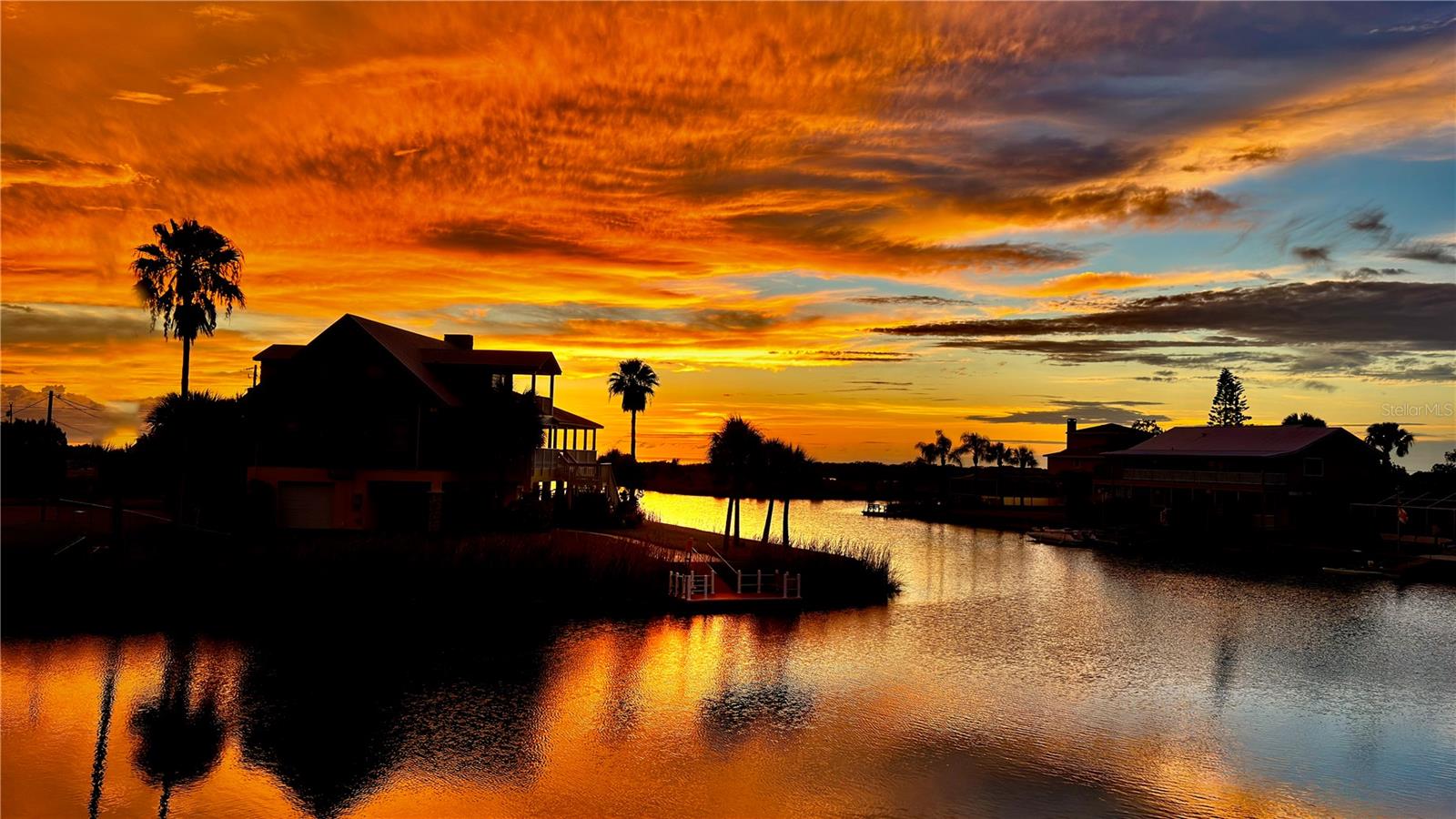 Professional photo of actual sunset from back deck Professional photo of actual sunset from back deck