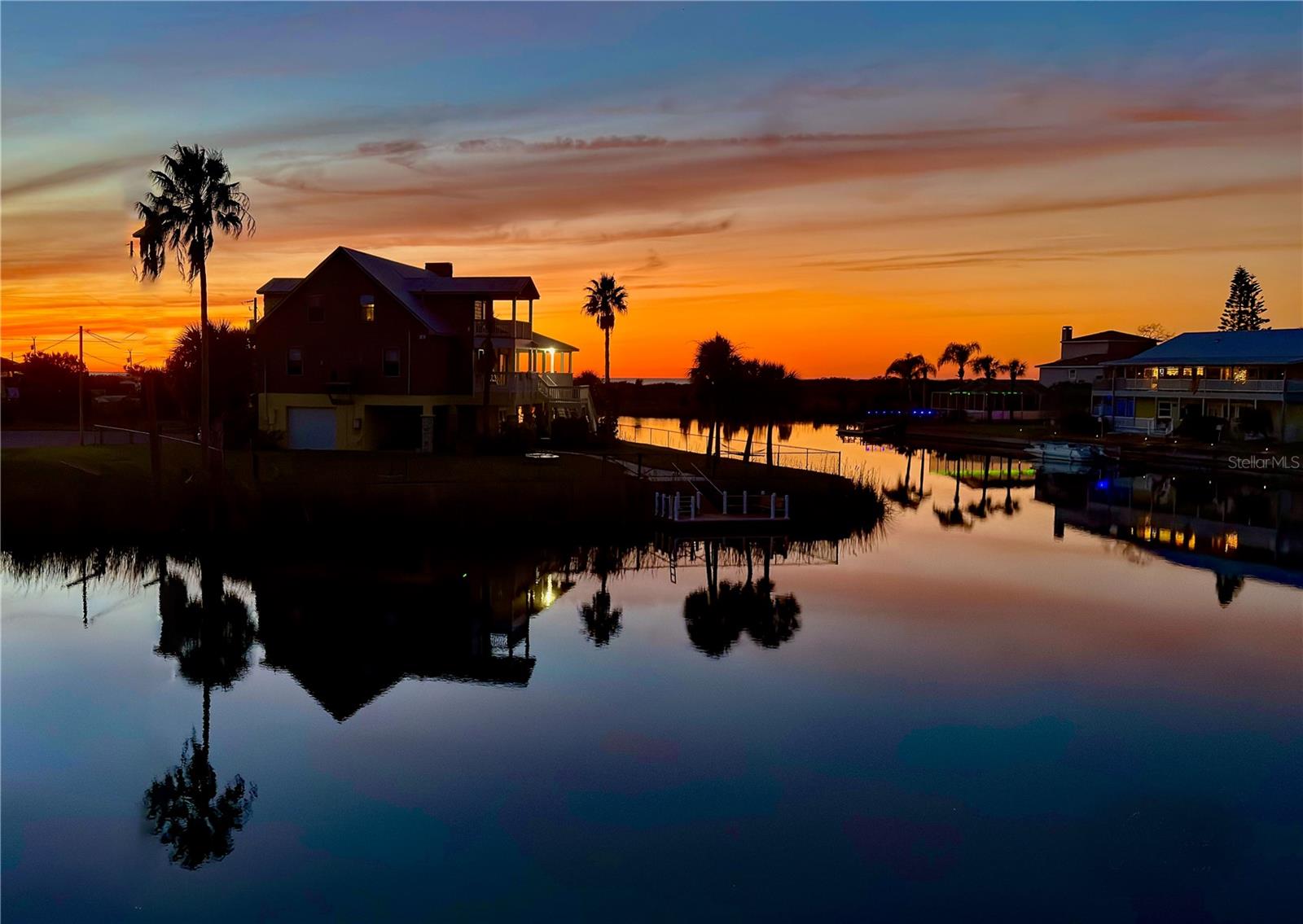 Professional photo of actual sunset from back deck Professional photo of actual sunset from back deck