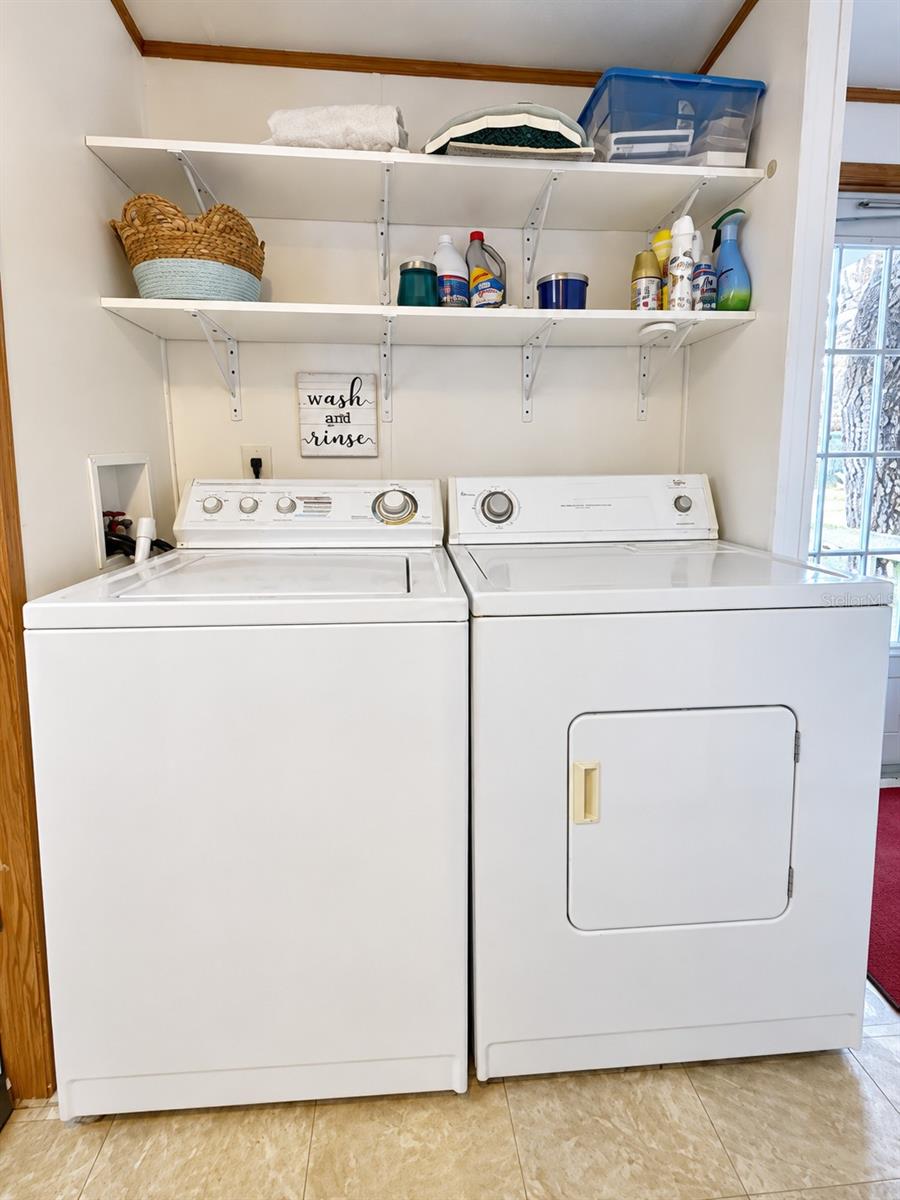 Washer and dryer