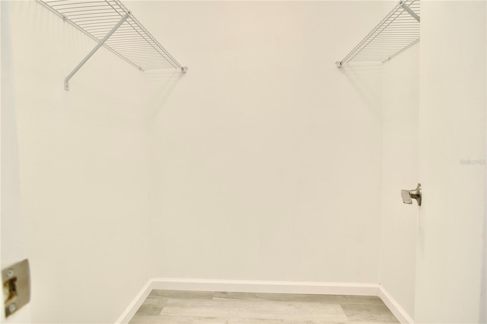 Walk-In Closet in Prinary Bedroom