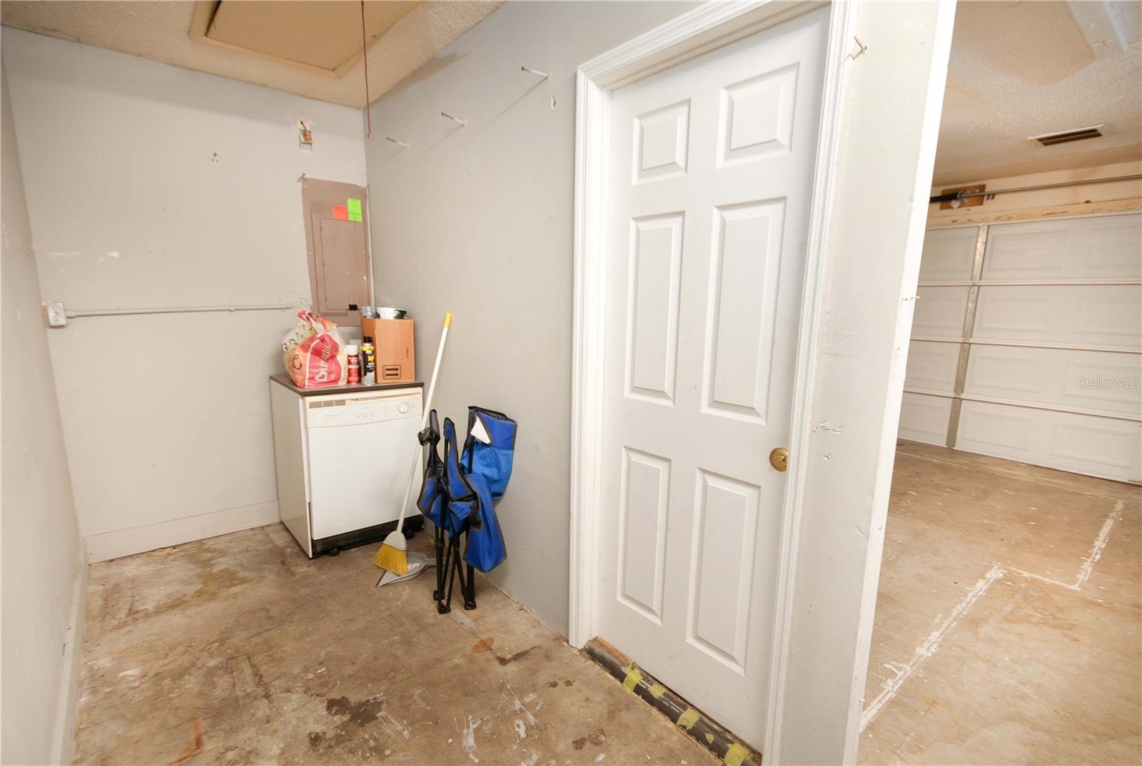 laundry area
