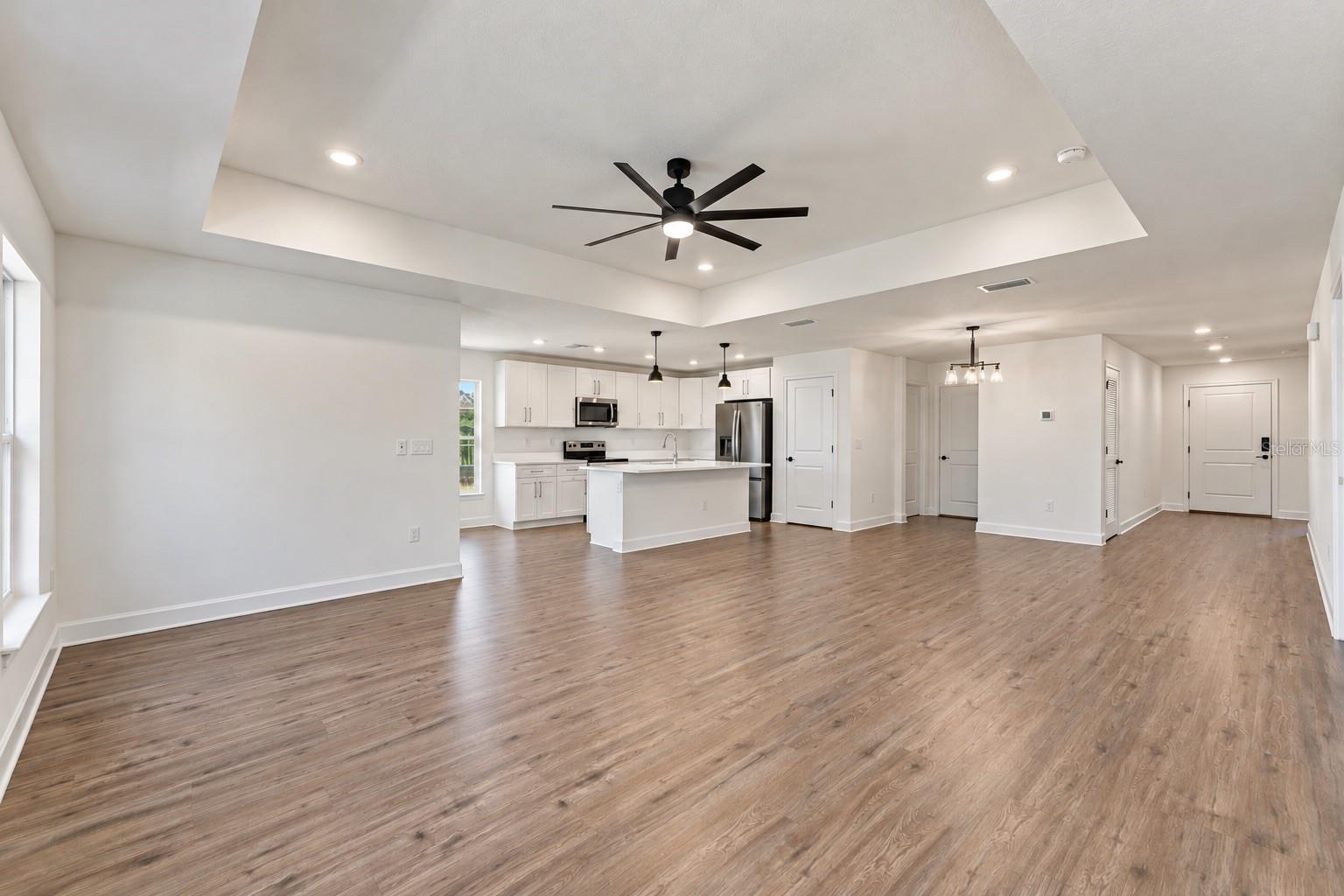 Open floor plan