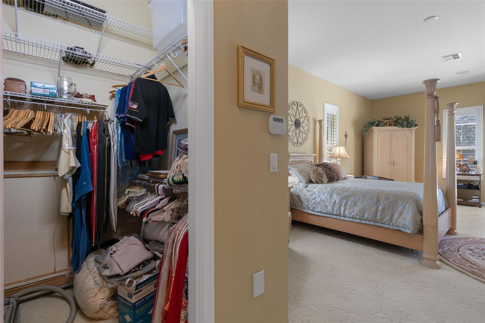 Master Walk-in Closet