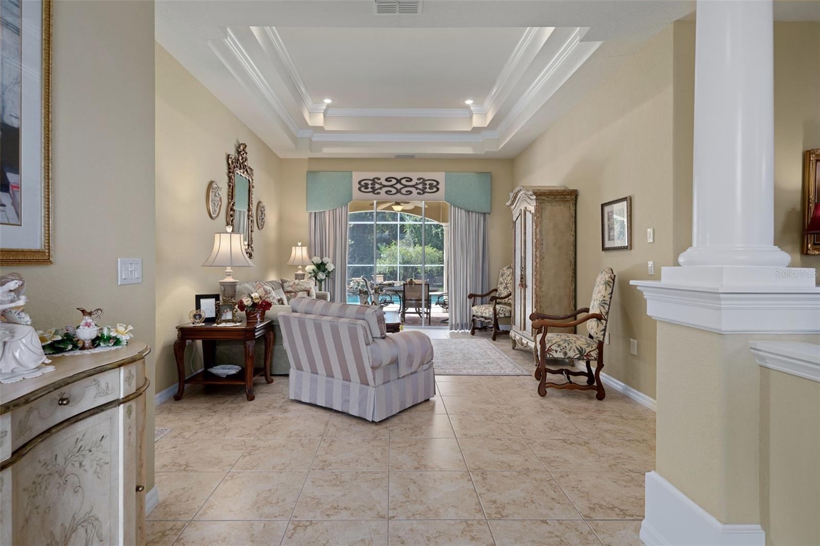 Entry Foyer & Living Room Entry Foyer & Living Room