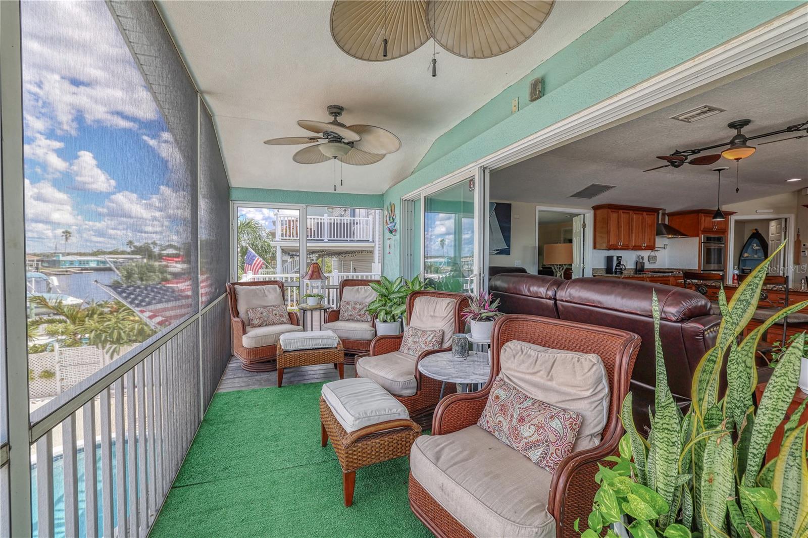 UNIT #1 Screened Lanai