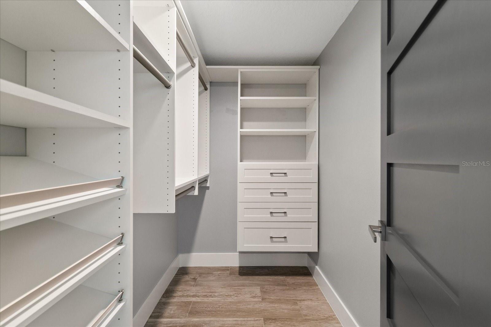3rd bedroom walk in closet