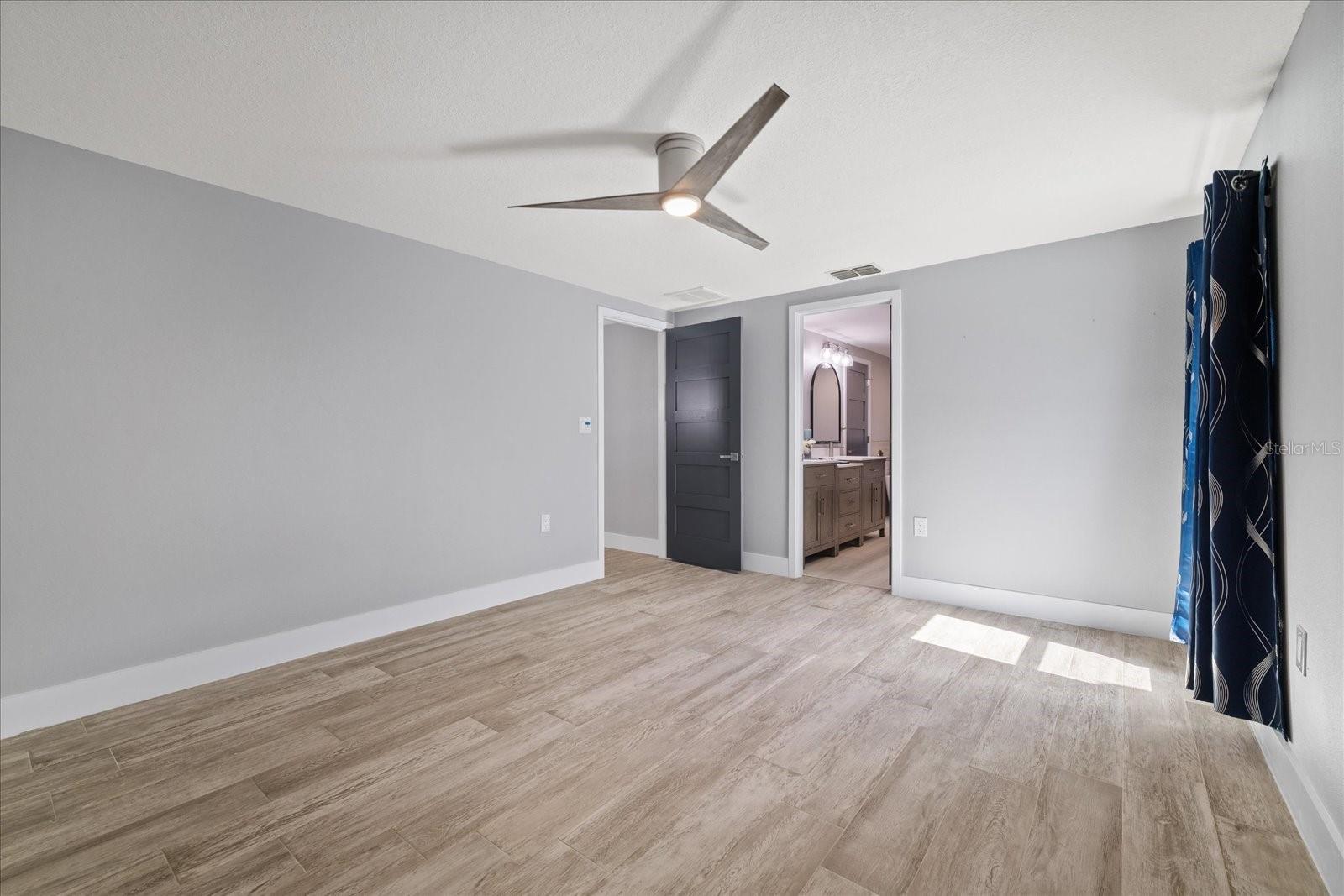Primary bedroom with ensuite