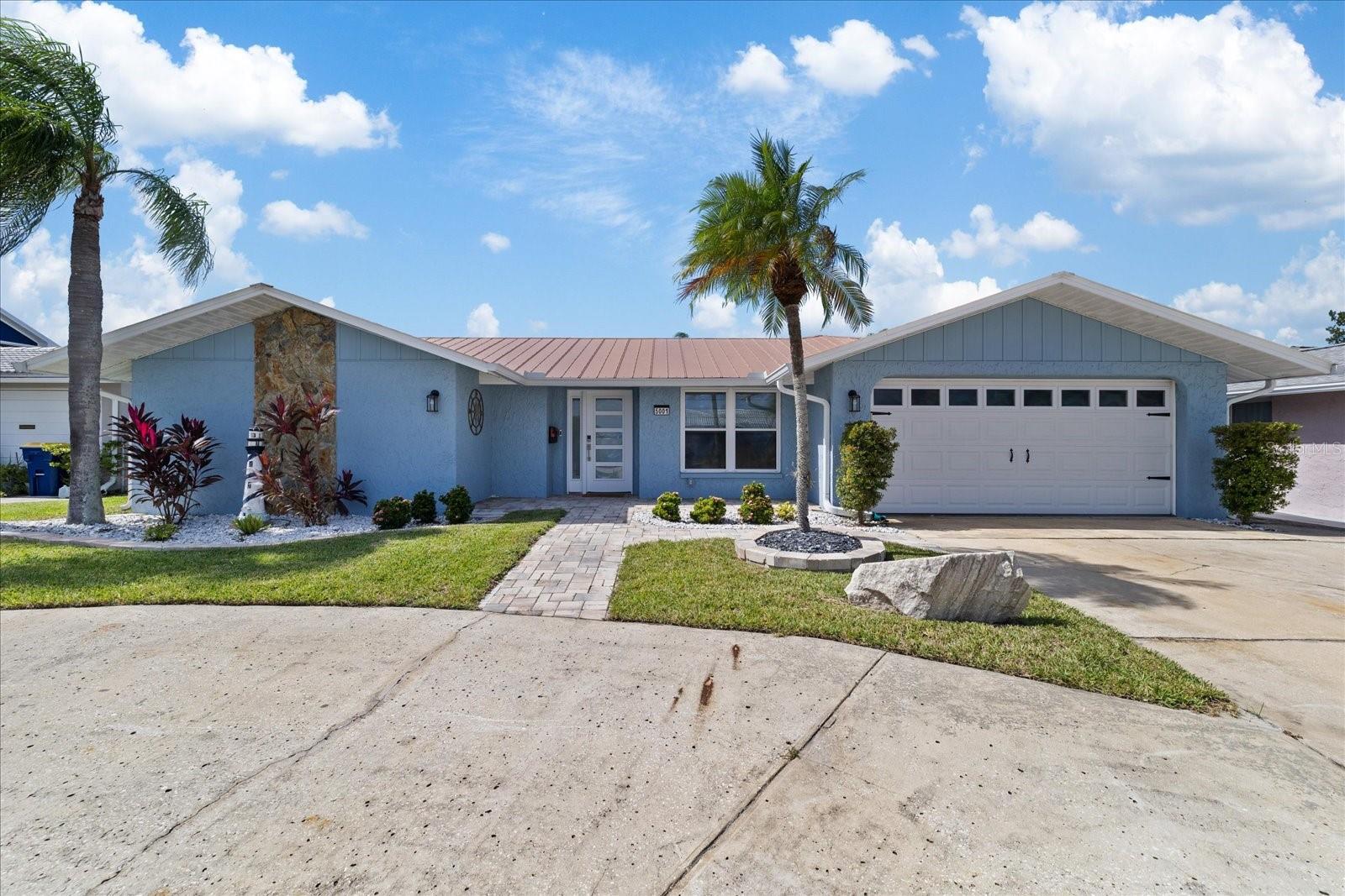 Front  view of home