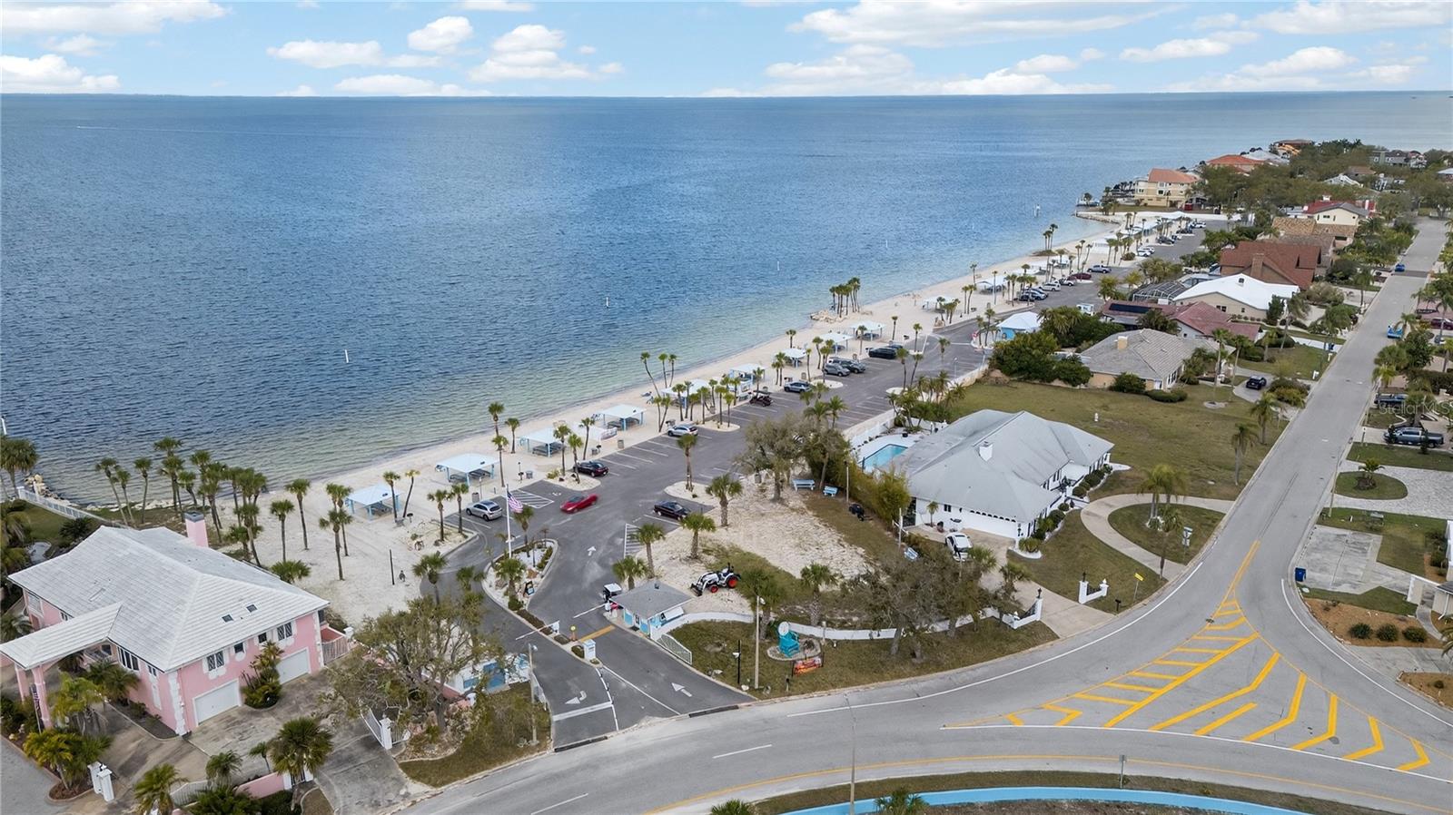 Beach club entry